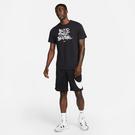 Noir/Blanc - Nike - Dri-FIT Men's Basketball shorts Bike - 6