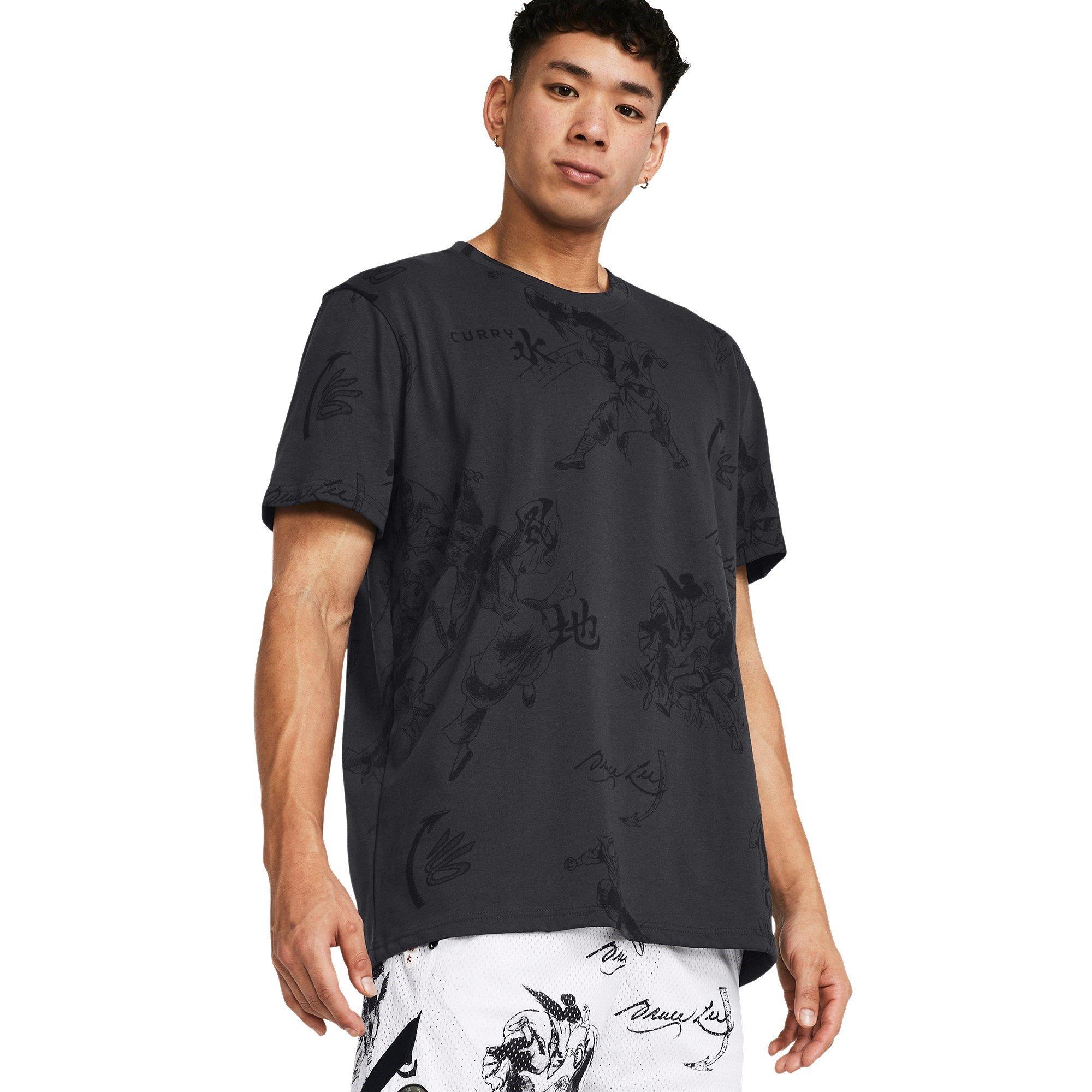 Grey - Under Armour - C x B Lee Tee 4 Sn99 - 3