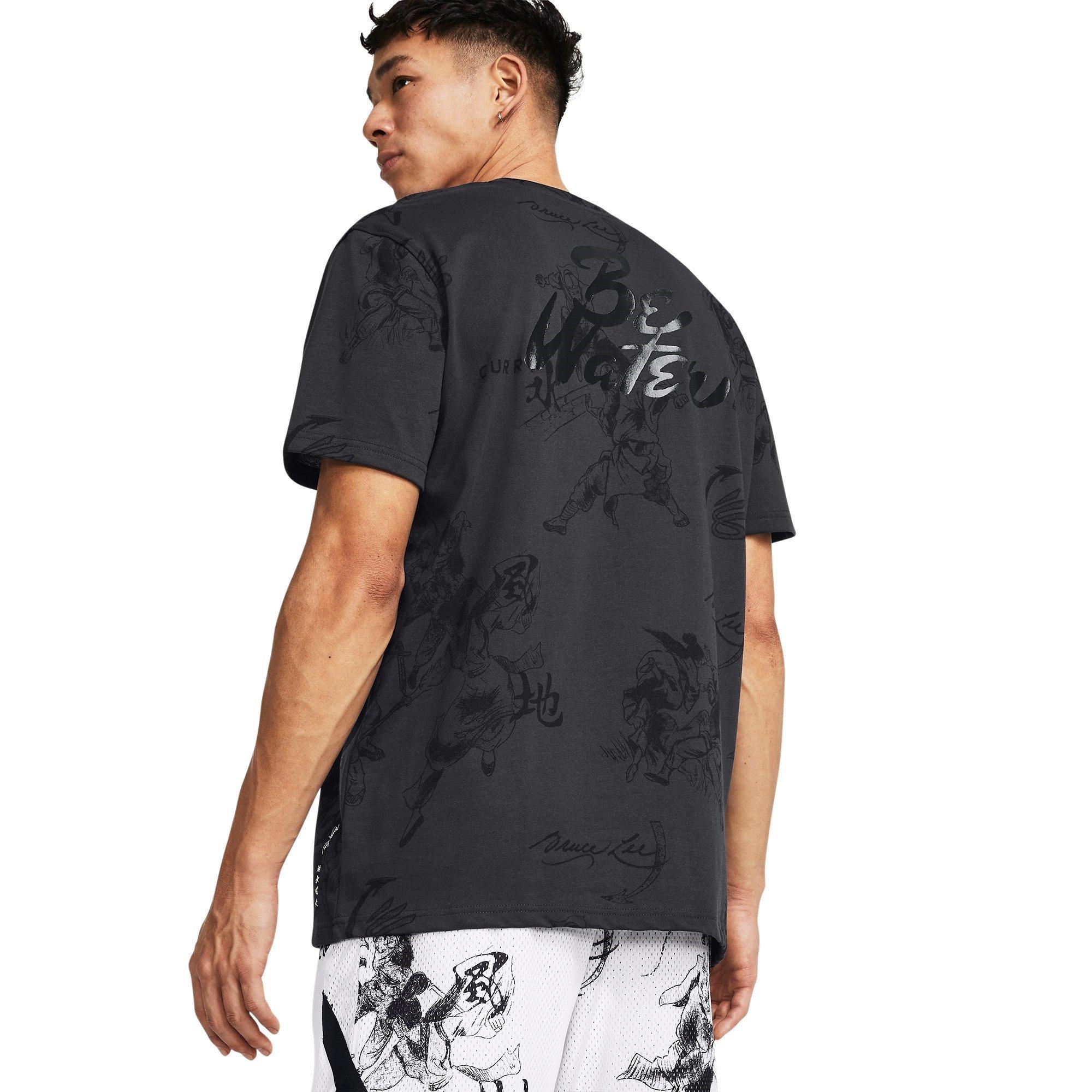 Grey - Under Armour - C x B Lee Tee 4 Sn99 - 4