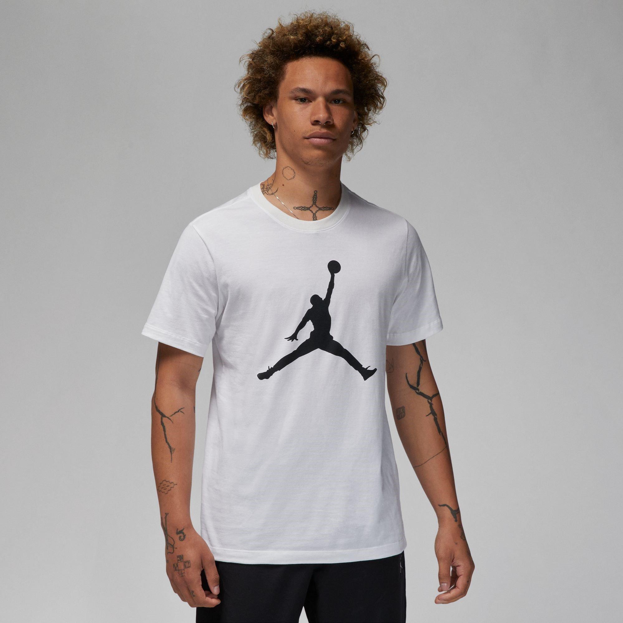 White/Black - Nike - Jordan Jumpman Mens T Shirt - 3