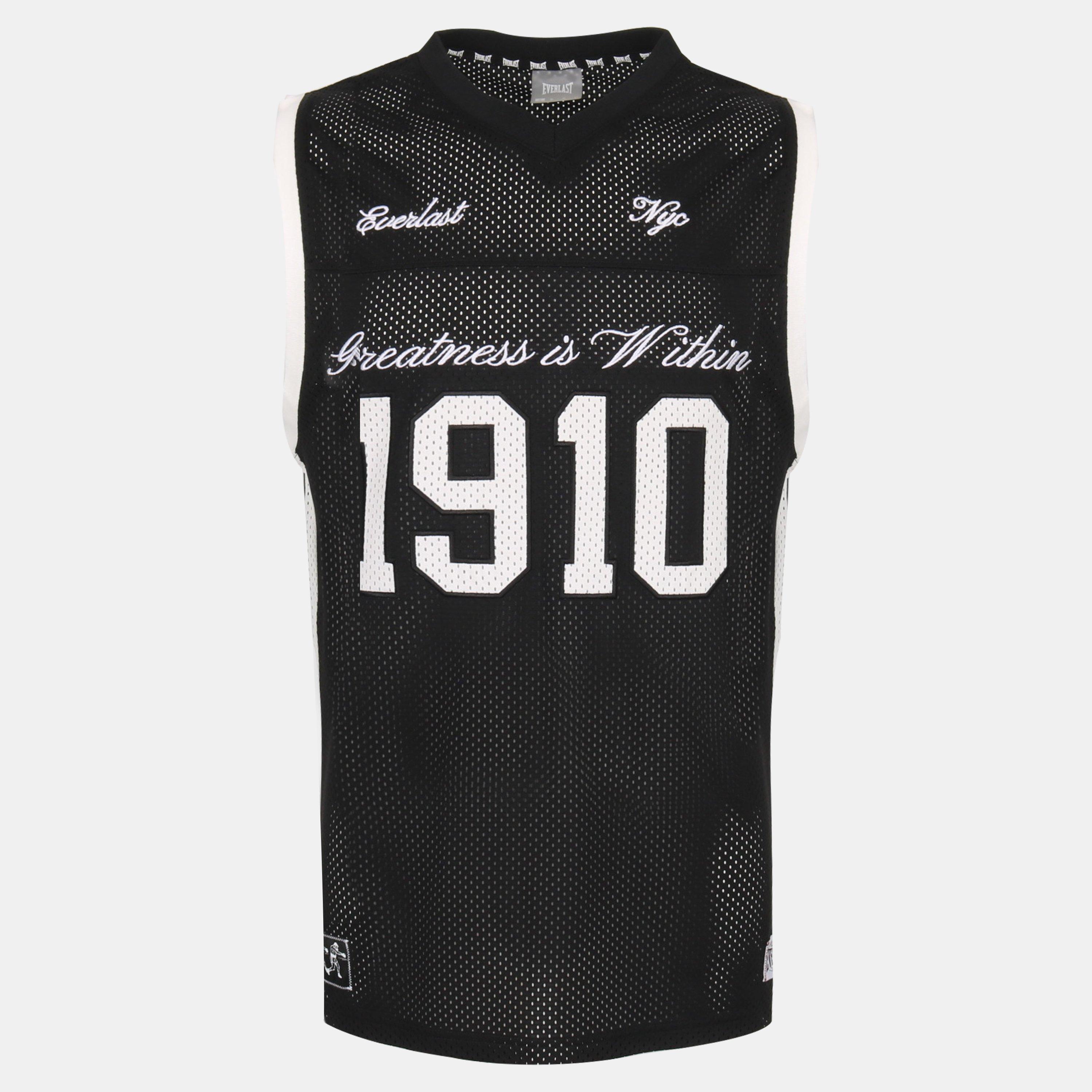 Black - Everlast - Men's Basketball Performance Jersey - 1