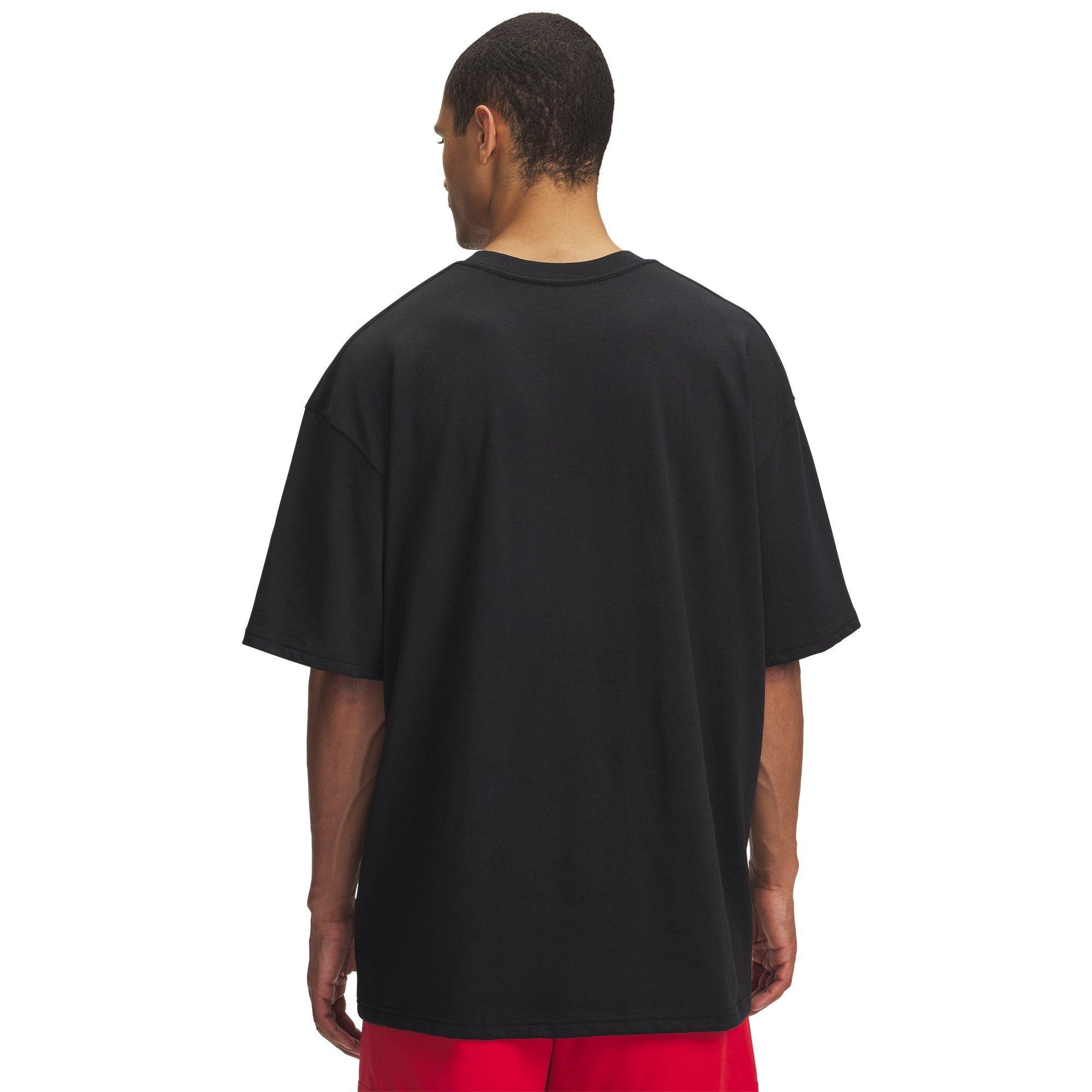 Black - Under Armour - Hoop Brand Short-Sleeve Performance T-Shirt - 2