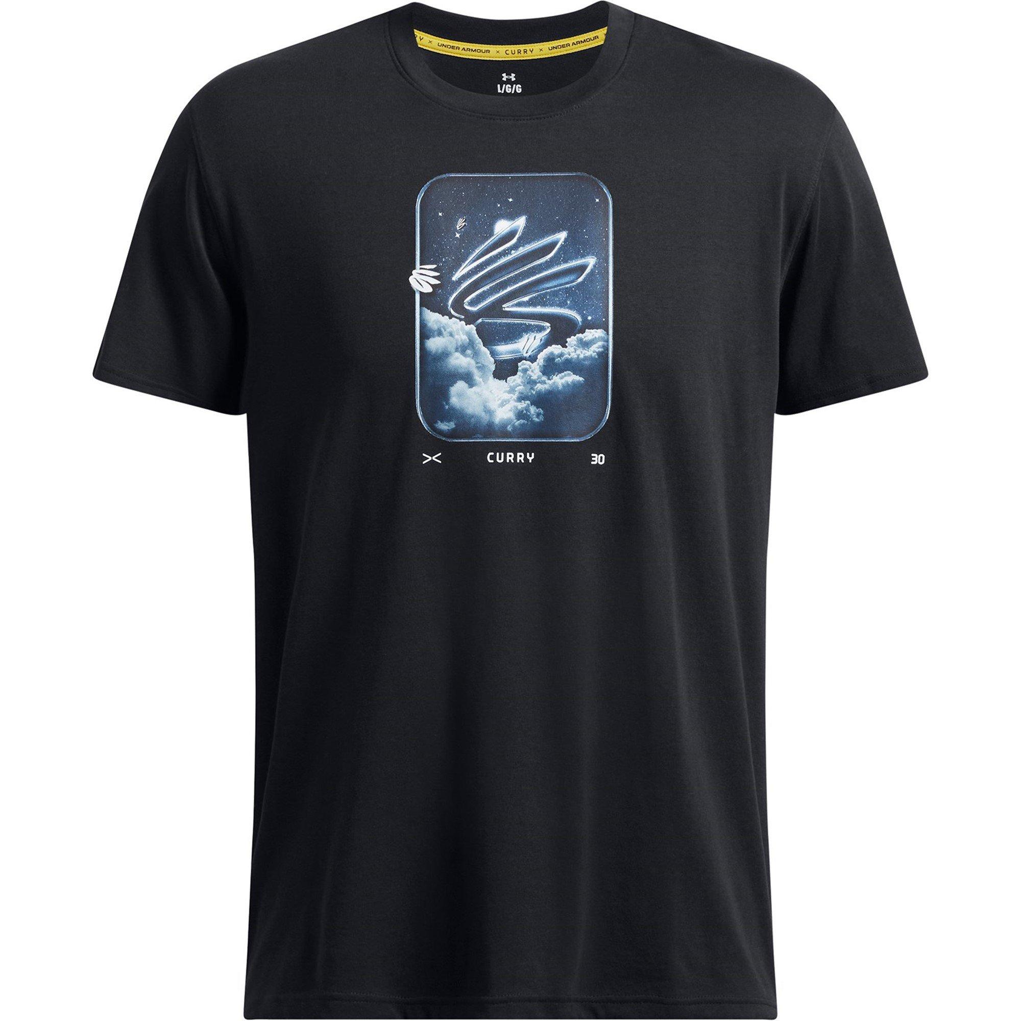 SCHWARZ WEISS - Under Armour - Men's CURRY Short-Sleeve Performance T-Shirt - 1