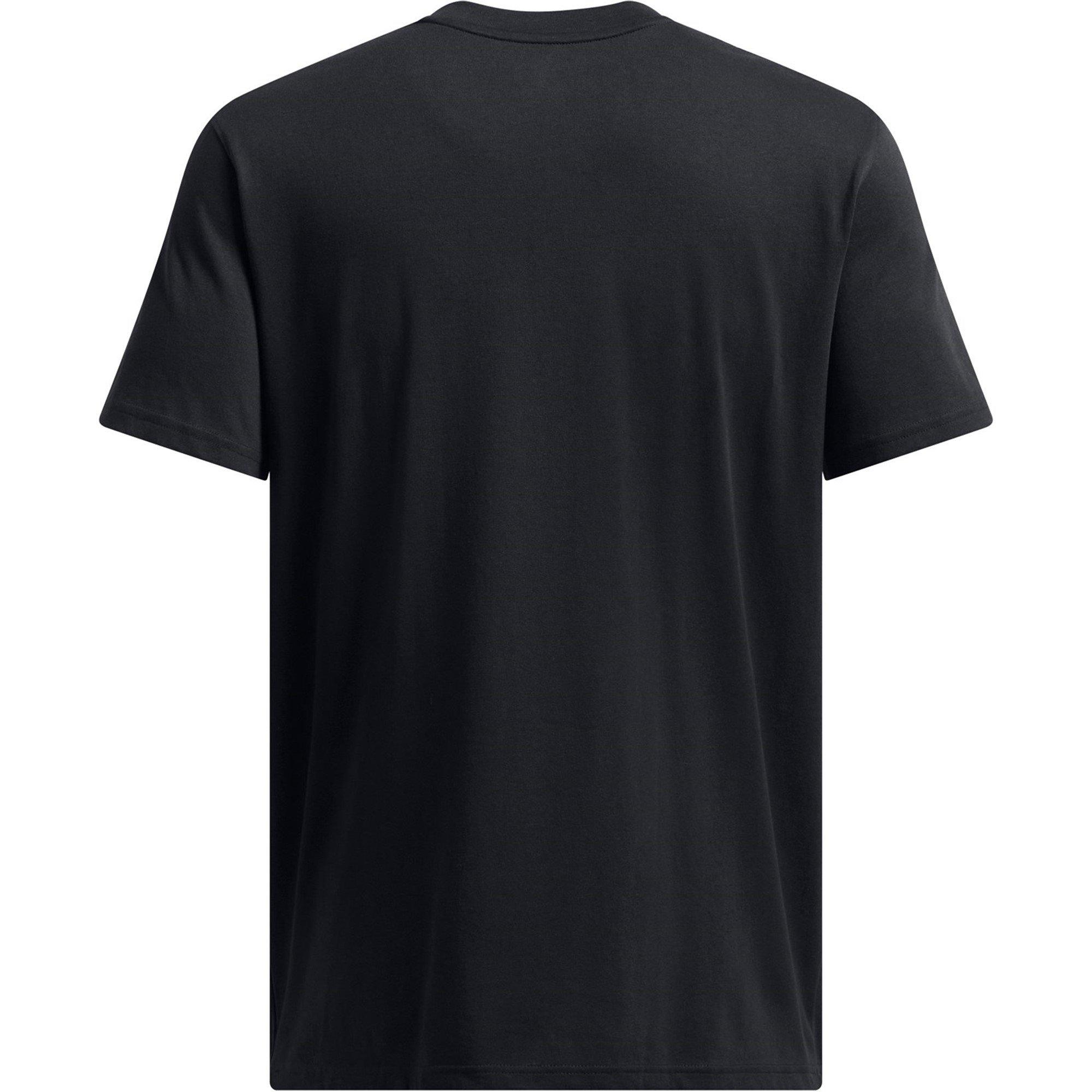 BLACK WHITE - Under Armour - CURRY Short-Sleeve Performance T-Shirt - 4