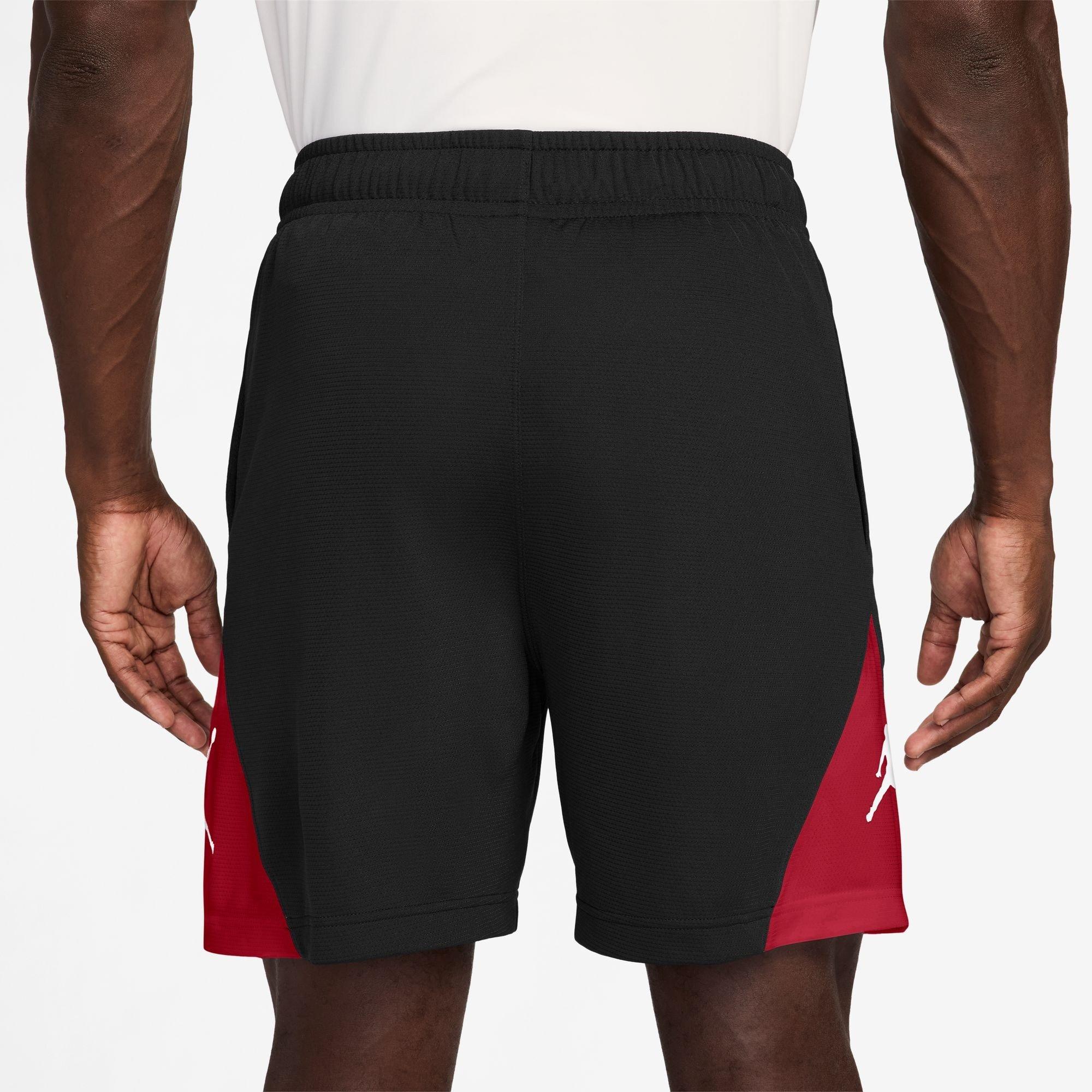Black/Red/White - Nike - Men's Basketball Shorts - 2