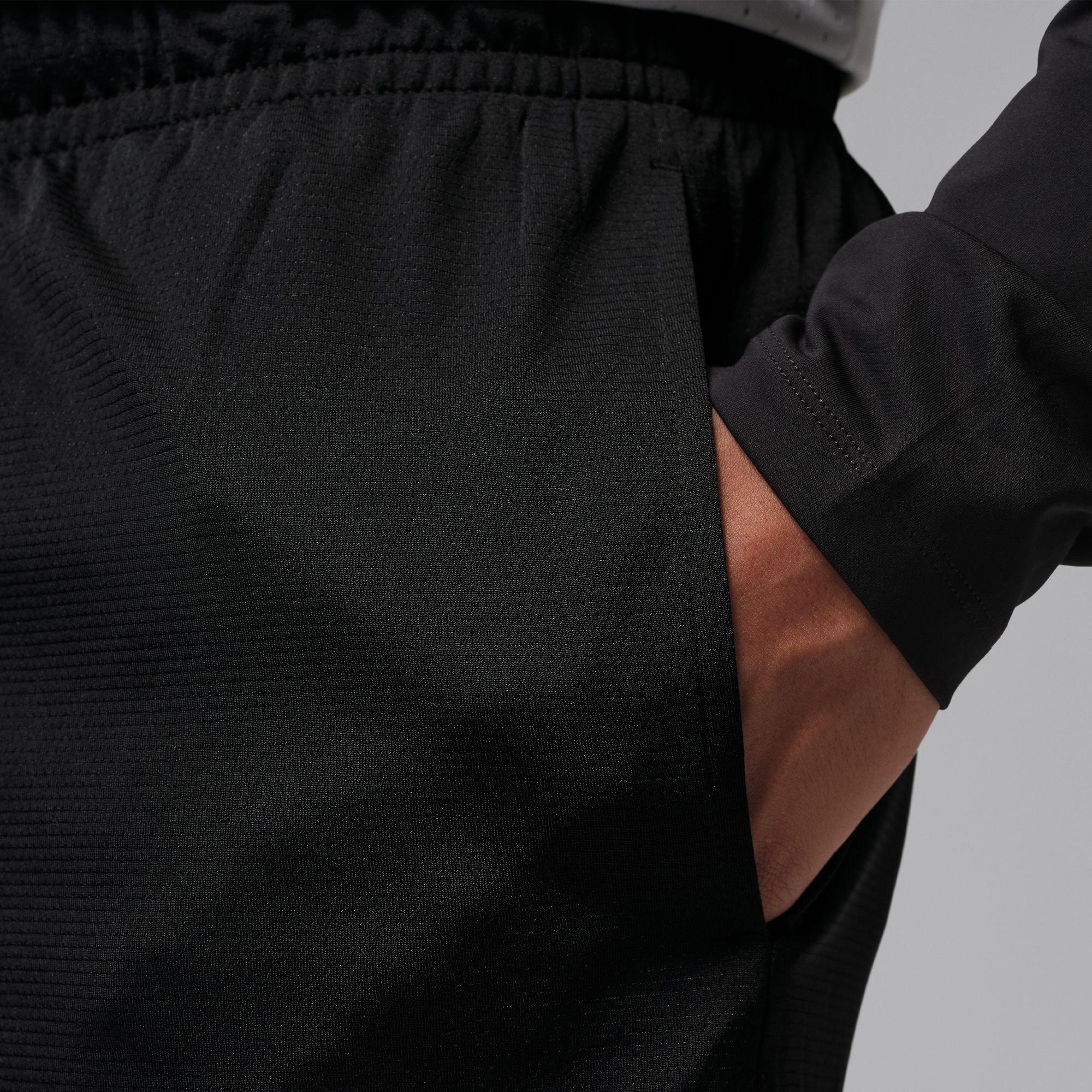 Black/Red/White - Nike - Men's Basketball Shorts - 5