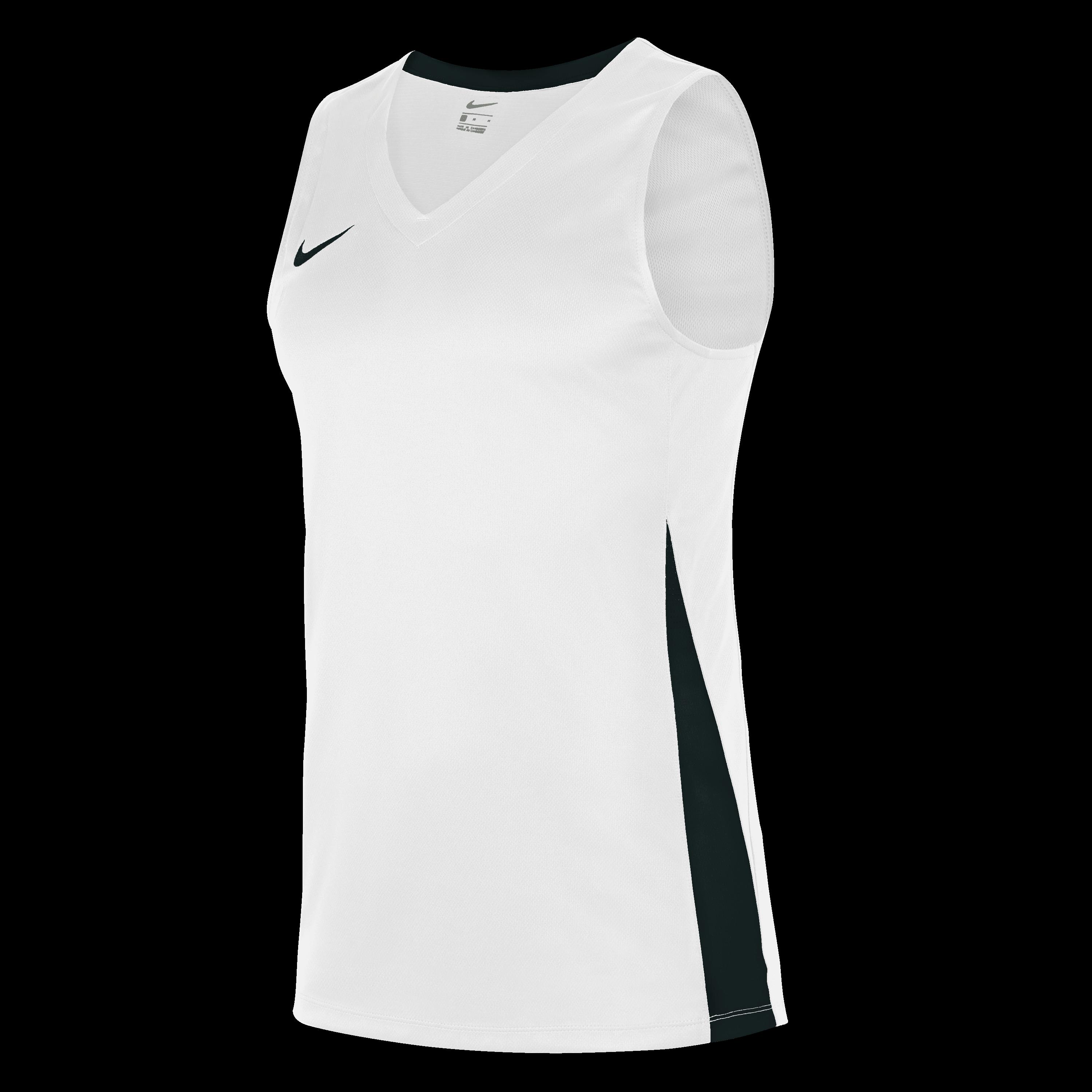 Nike Men's Performance Basketball Jersey - White/Black - S