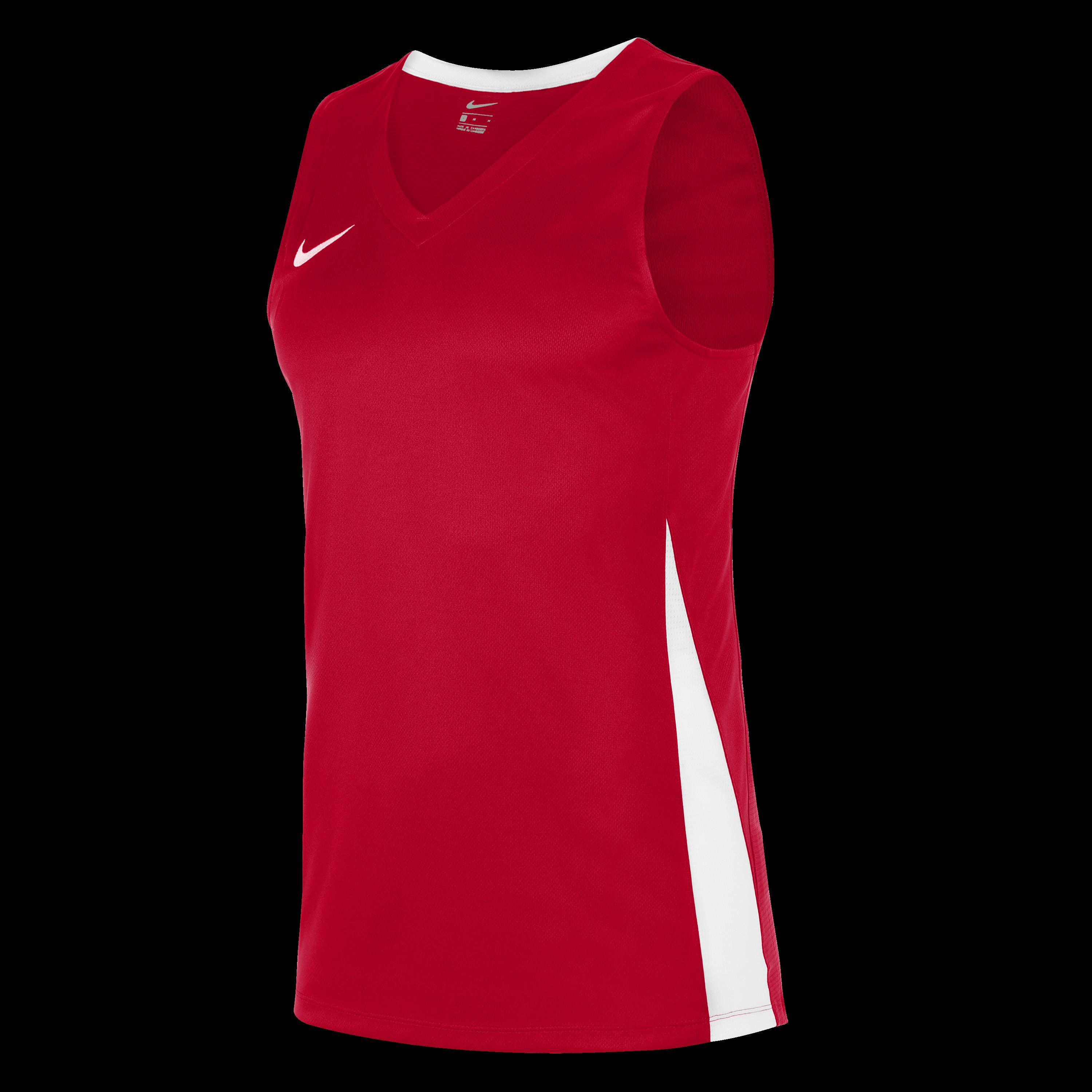 Nike Men's Performance Basketball Jersey - Univrsty Red/Wh - XL