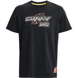 Under Armour Armour Ua Curry 30 Heavyweight Ss T-Shirt Mens