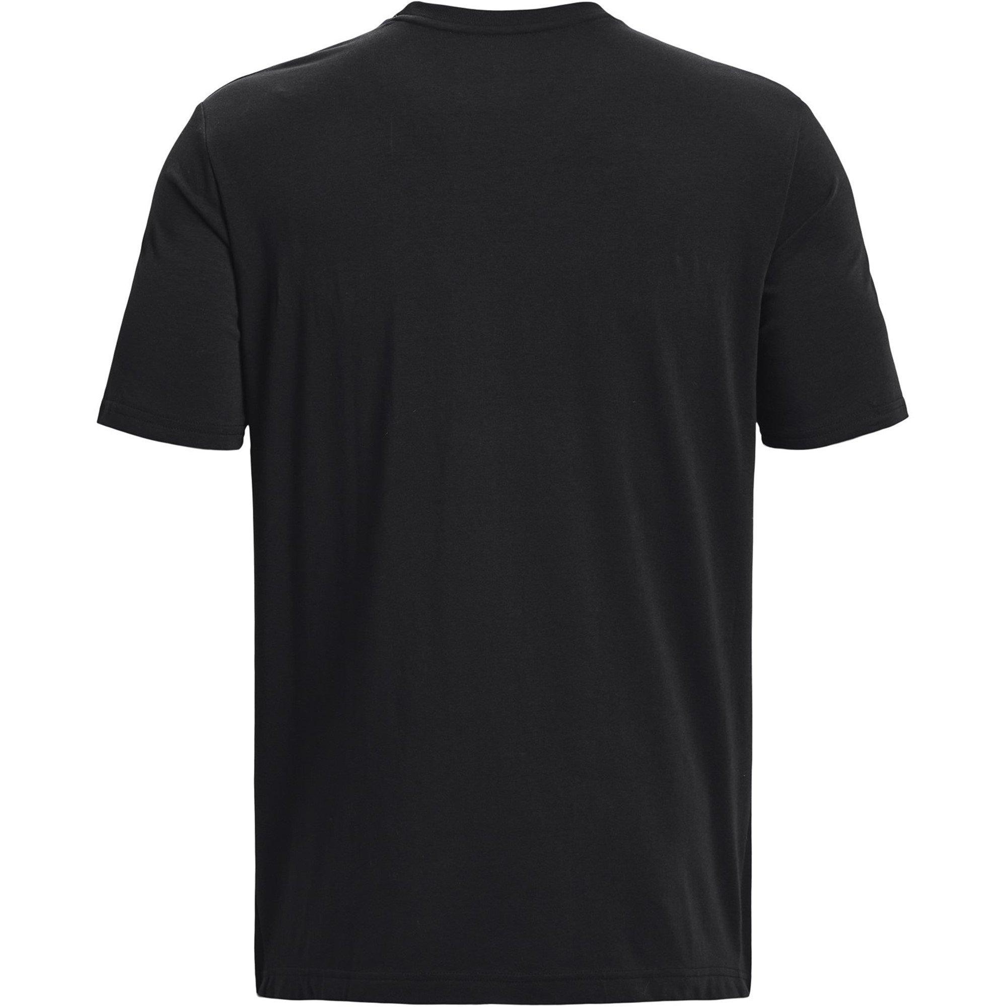 Schwarz/Weiß - Under Armour - Armour Ua Curry Arc Ss T-Shirt Mens - 6
