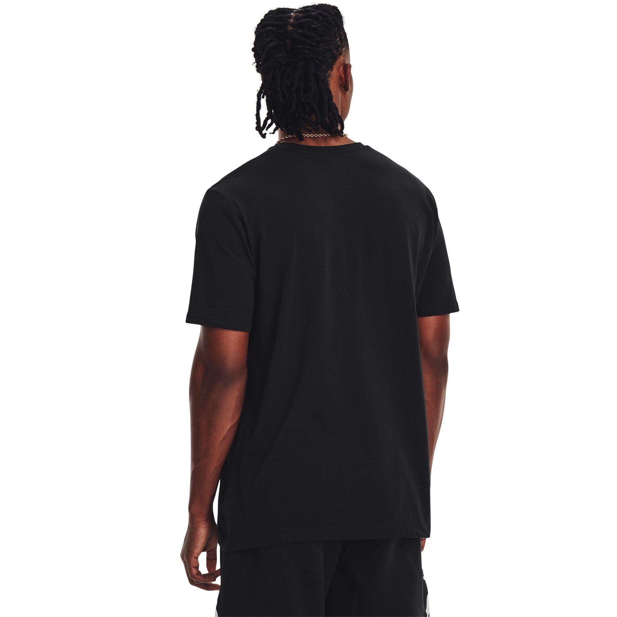 Schwarz/Weiß - Under Armour - Armour Ua Curry Arc Ss T-Shirt Mens - 3