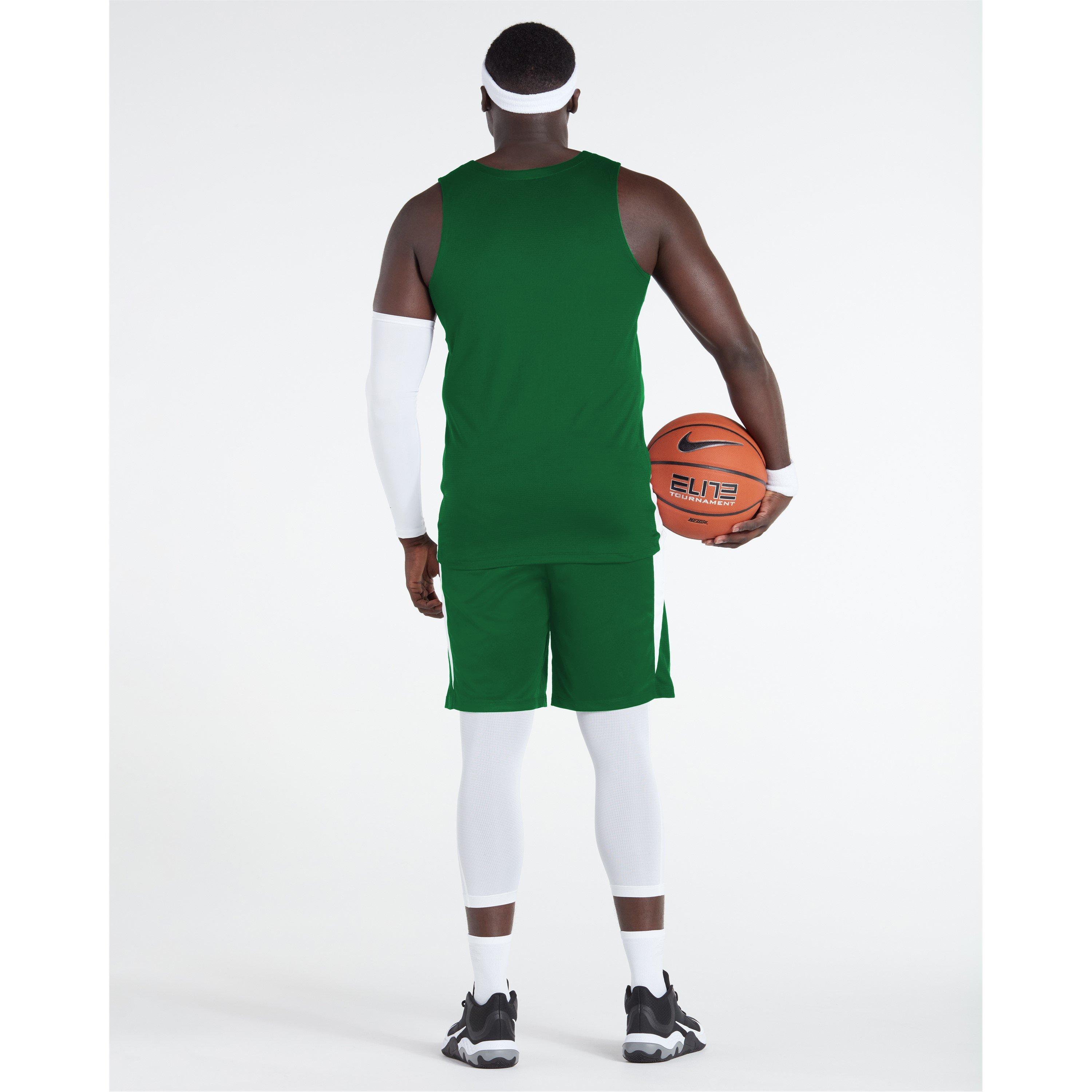 Pine Green/Wht - Nike - Men's Basketball Shorts - 3
