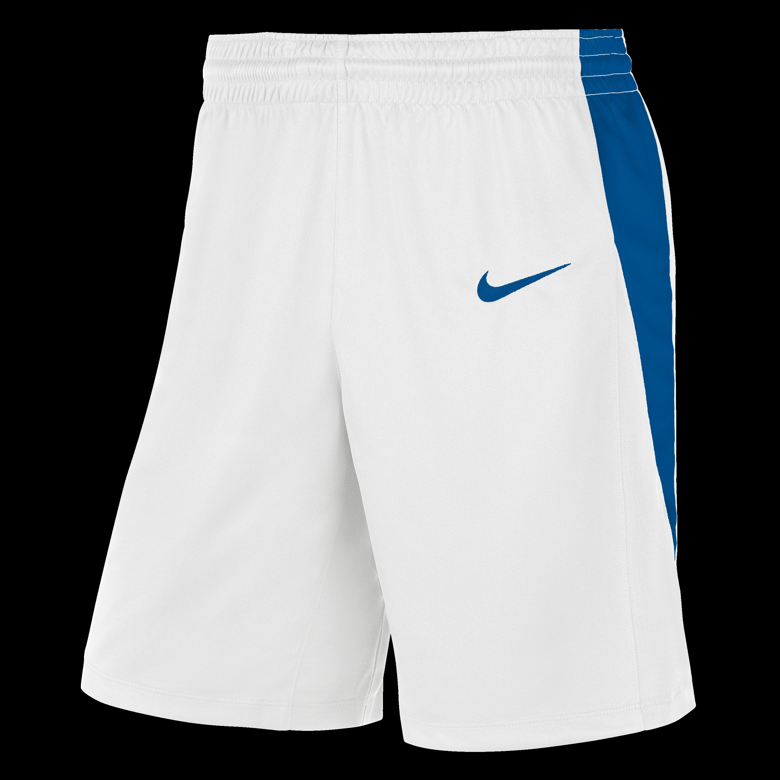 Nike Men's Basketball Shorts - White/Ryl Blue - 2XL