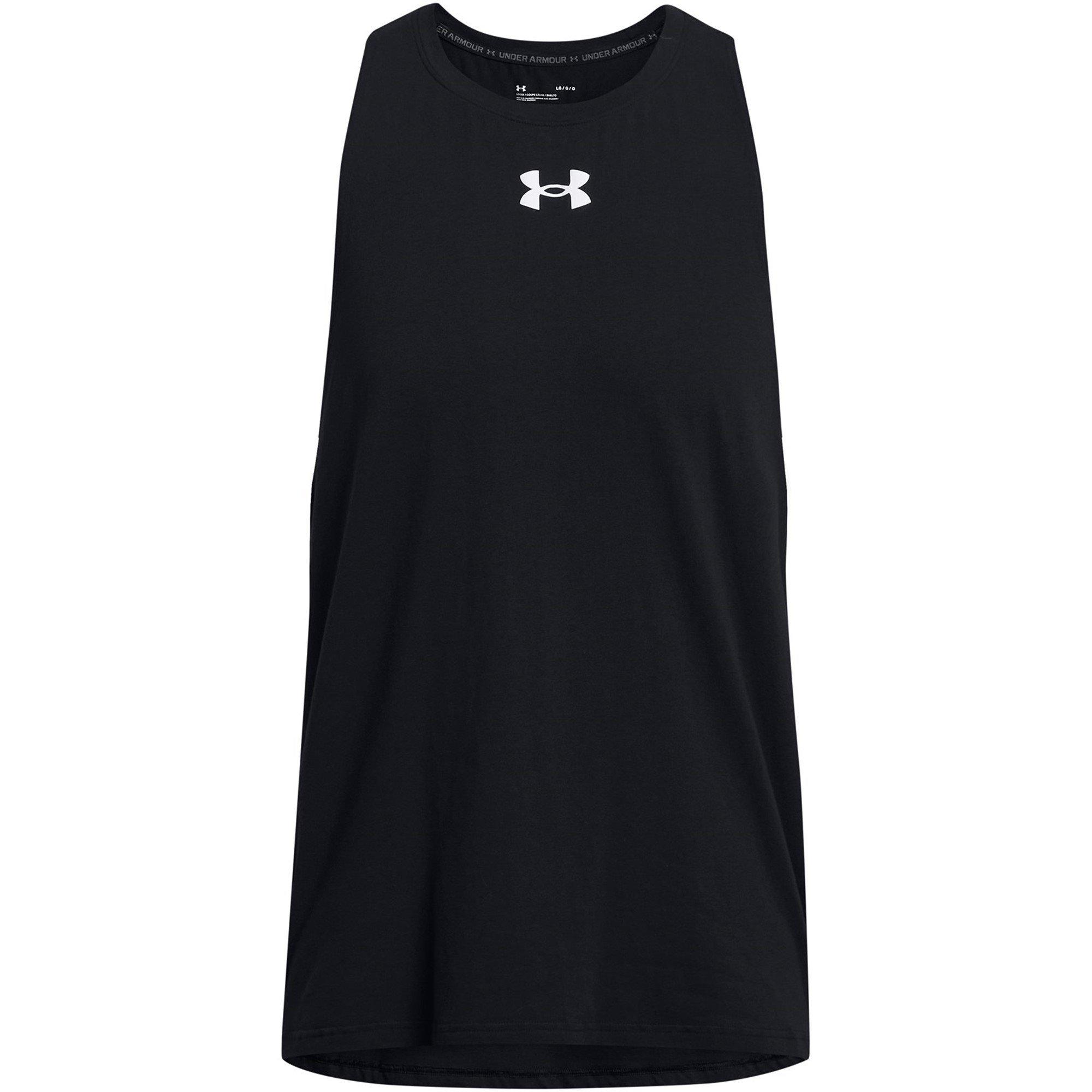 Black - Under Armour - Baseline Tank Top Mens - 1