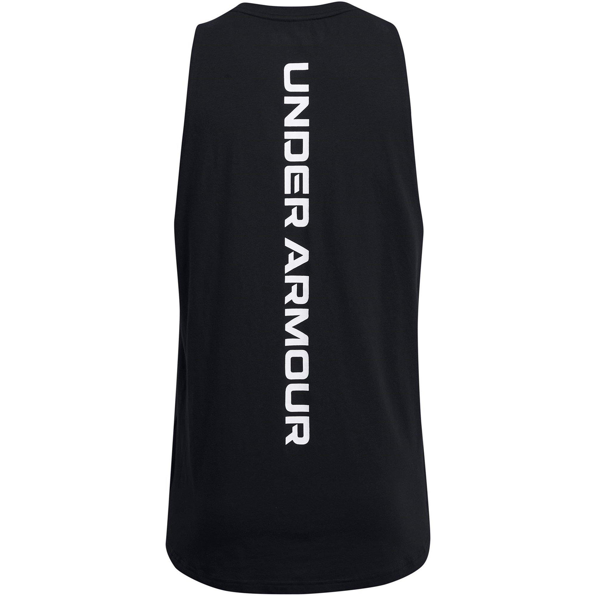Anthracite - Under Armour - Baseline Tank Top Mens - 2