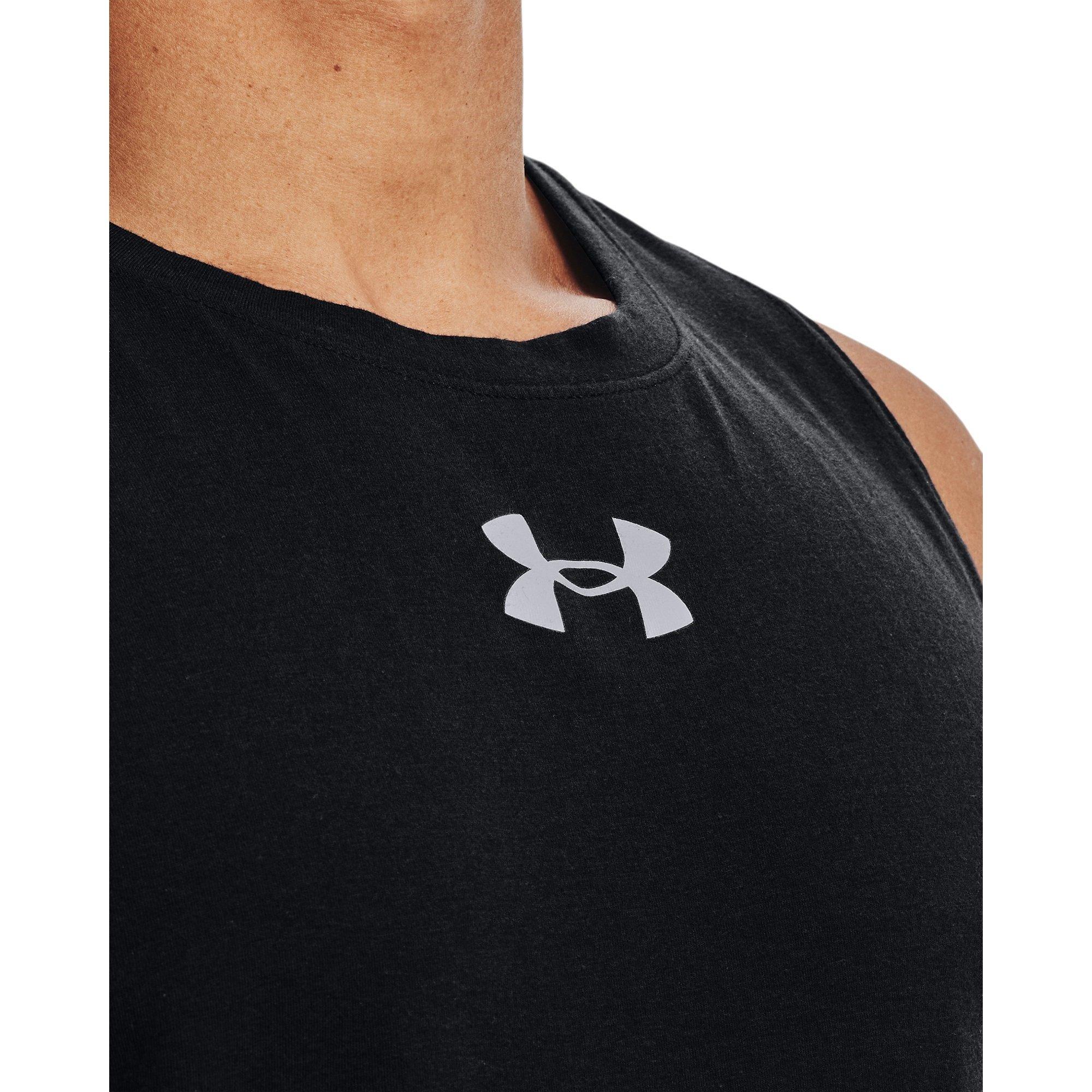 Anthracite - Under Armour - Baseline Tank Top Mens - 5