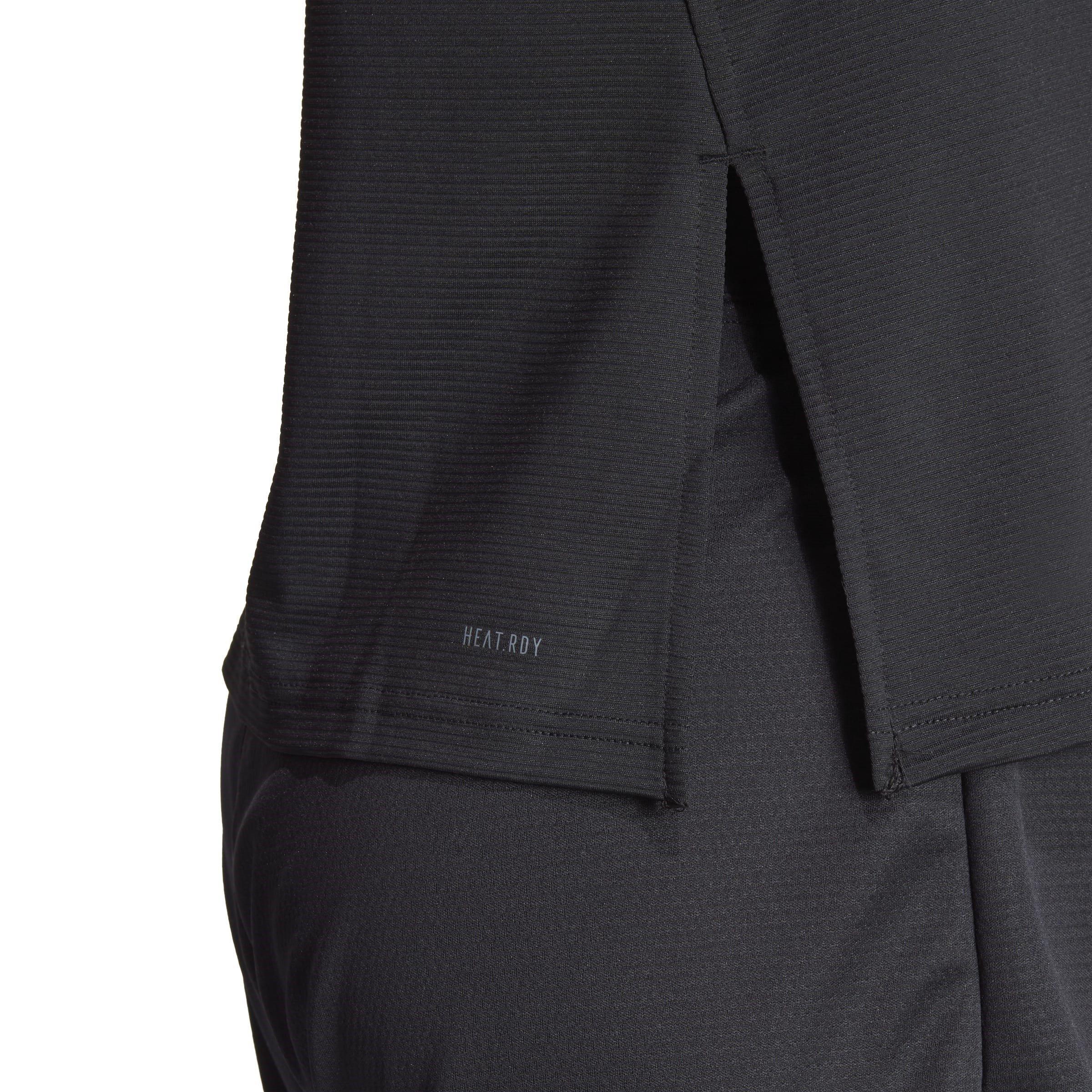 Wht/Blk/Ornge - adidas - Tennis HEAT.RDY Pro Match Tank Top Womens - 6