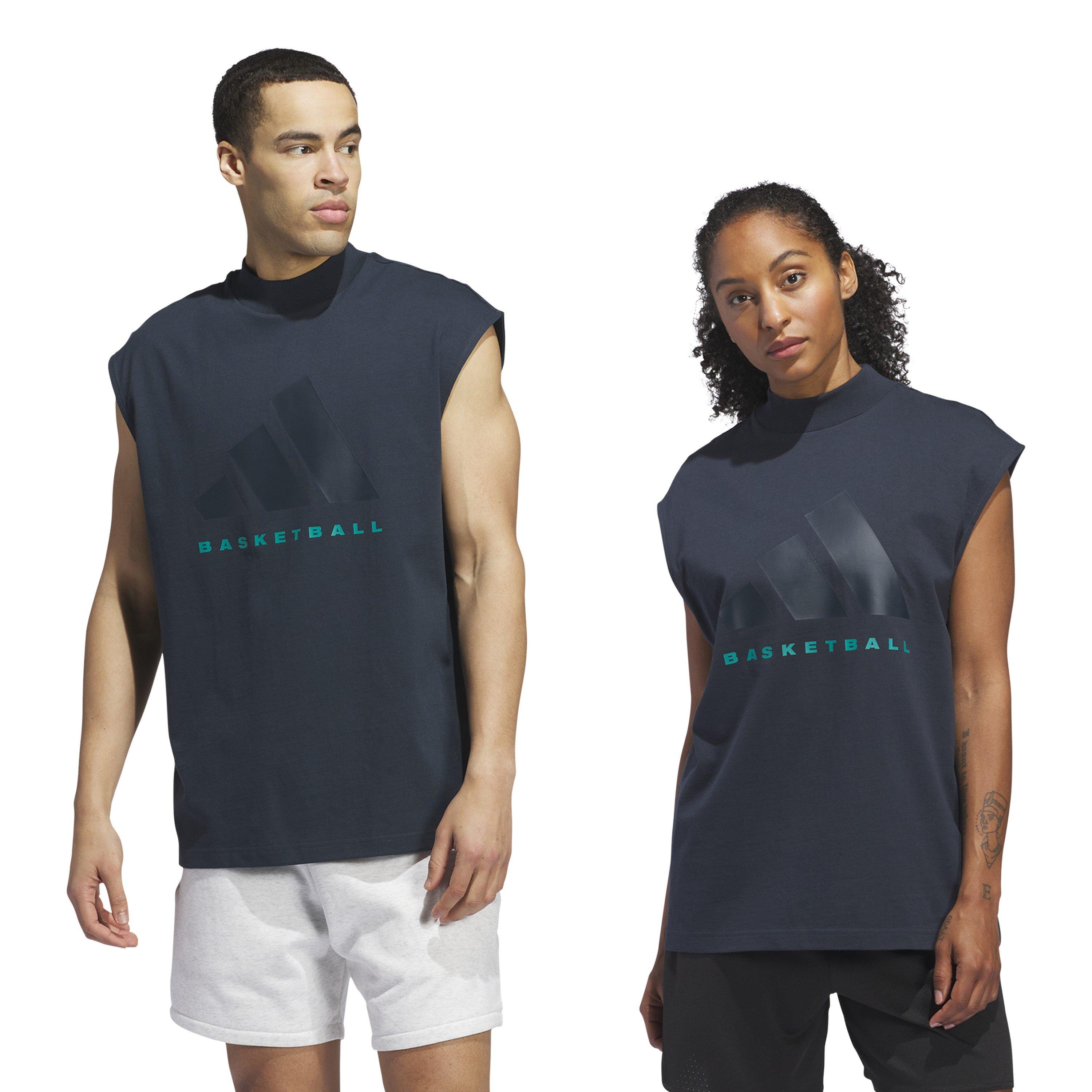 Navy - adidas - Adi Bb Sl Tee T-Shirt Mens - 3