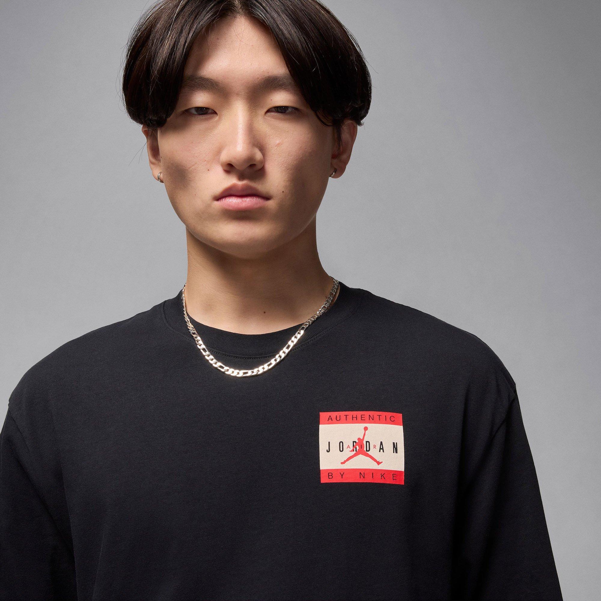 Black/Uni Red - Nike - Nike MJ Jrdn Ss Crew Sn61 - 3