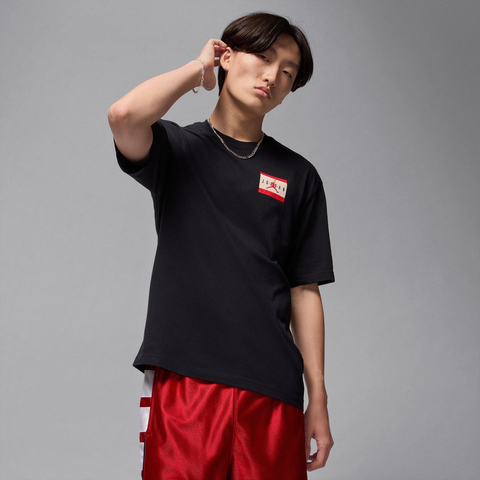 Black/Uni Red - Nike - Nike MJ Jrdn Ss Crew Sn61 - 5