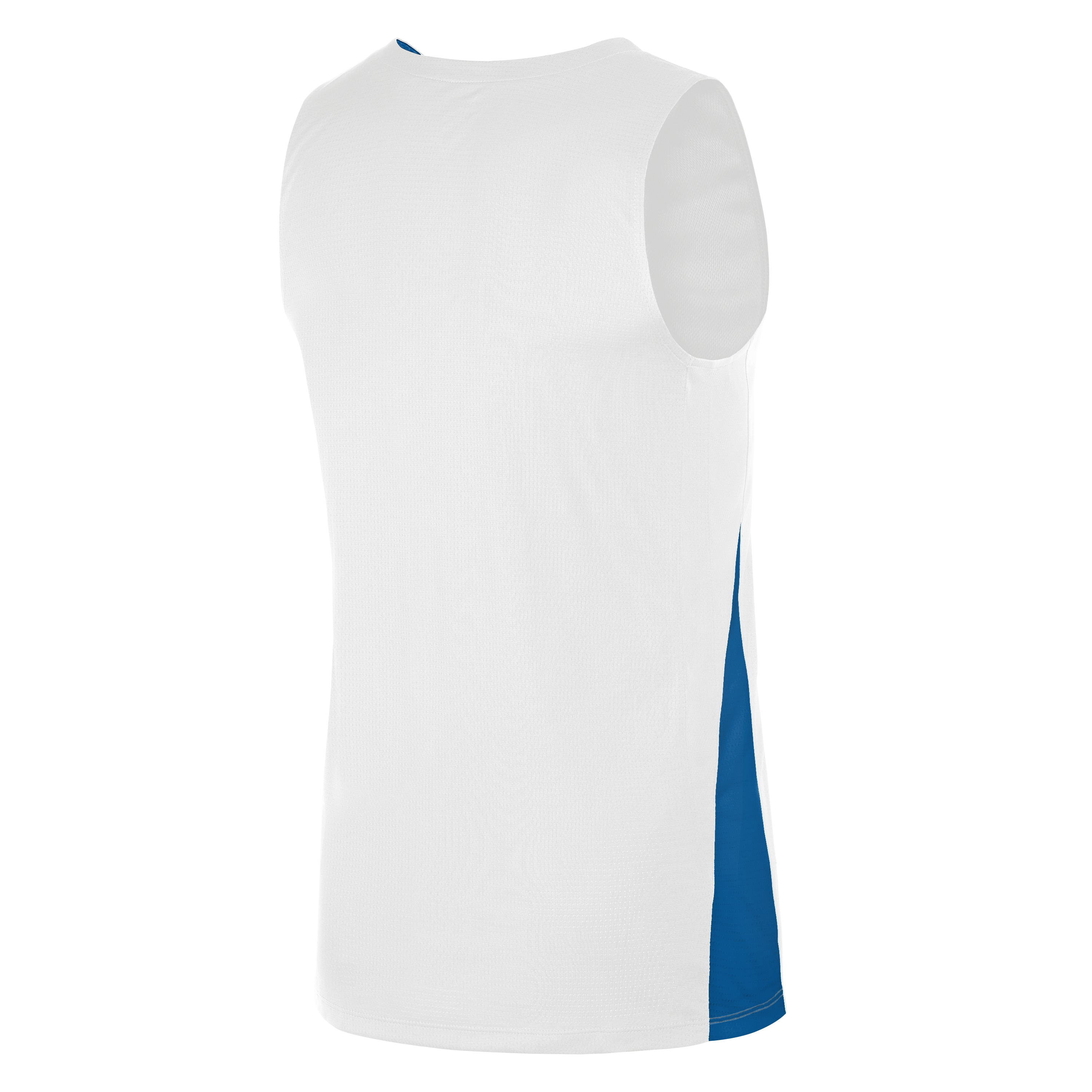 White/Royal - Nike - Men's Performance Basketball Jersey - 3