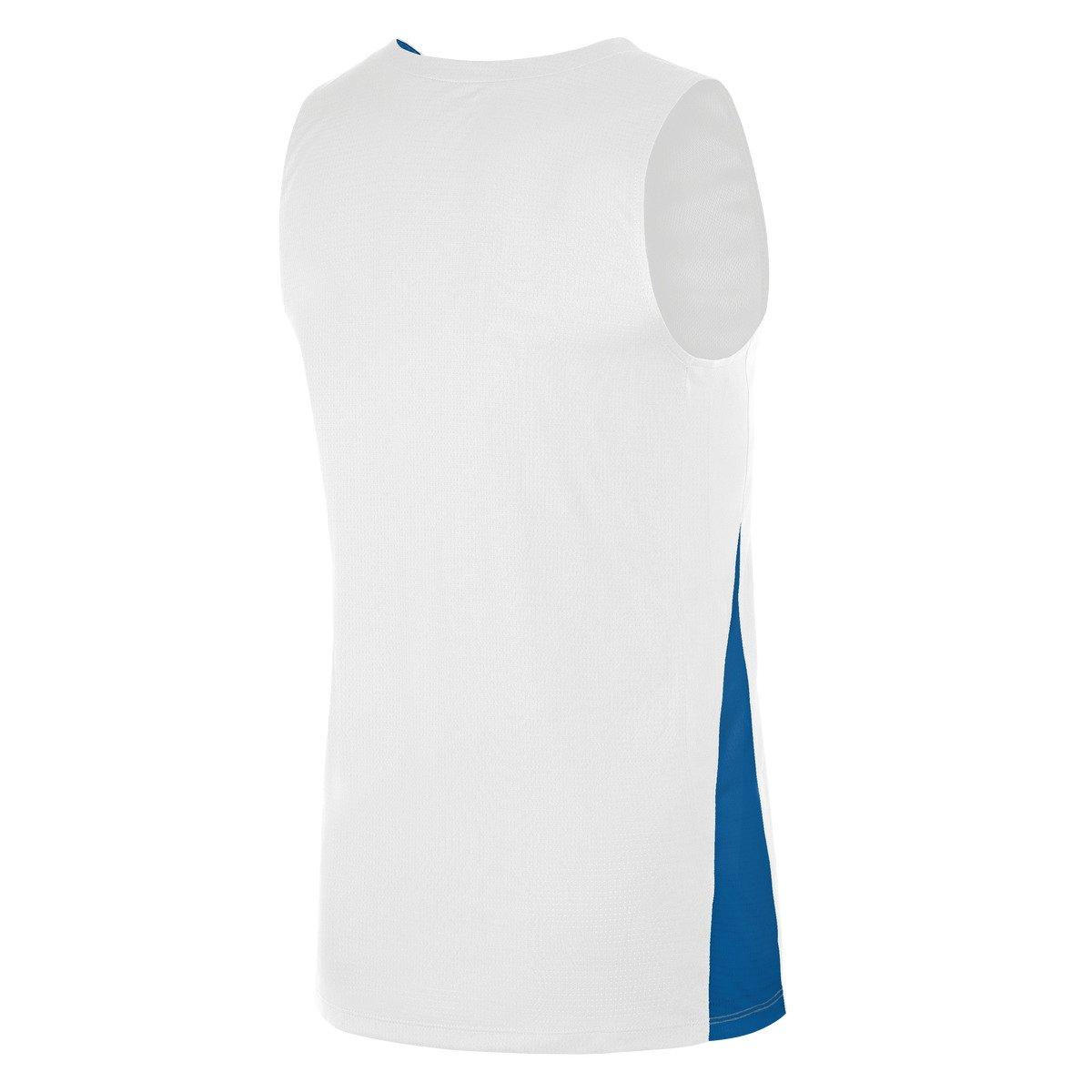 White/Royal - Nike - Men's Performance Basketball Jersey - 5