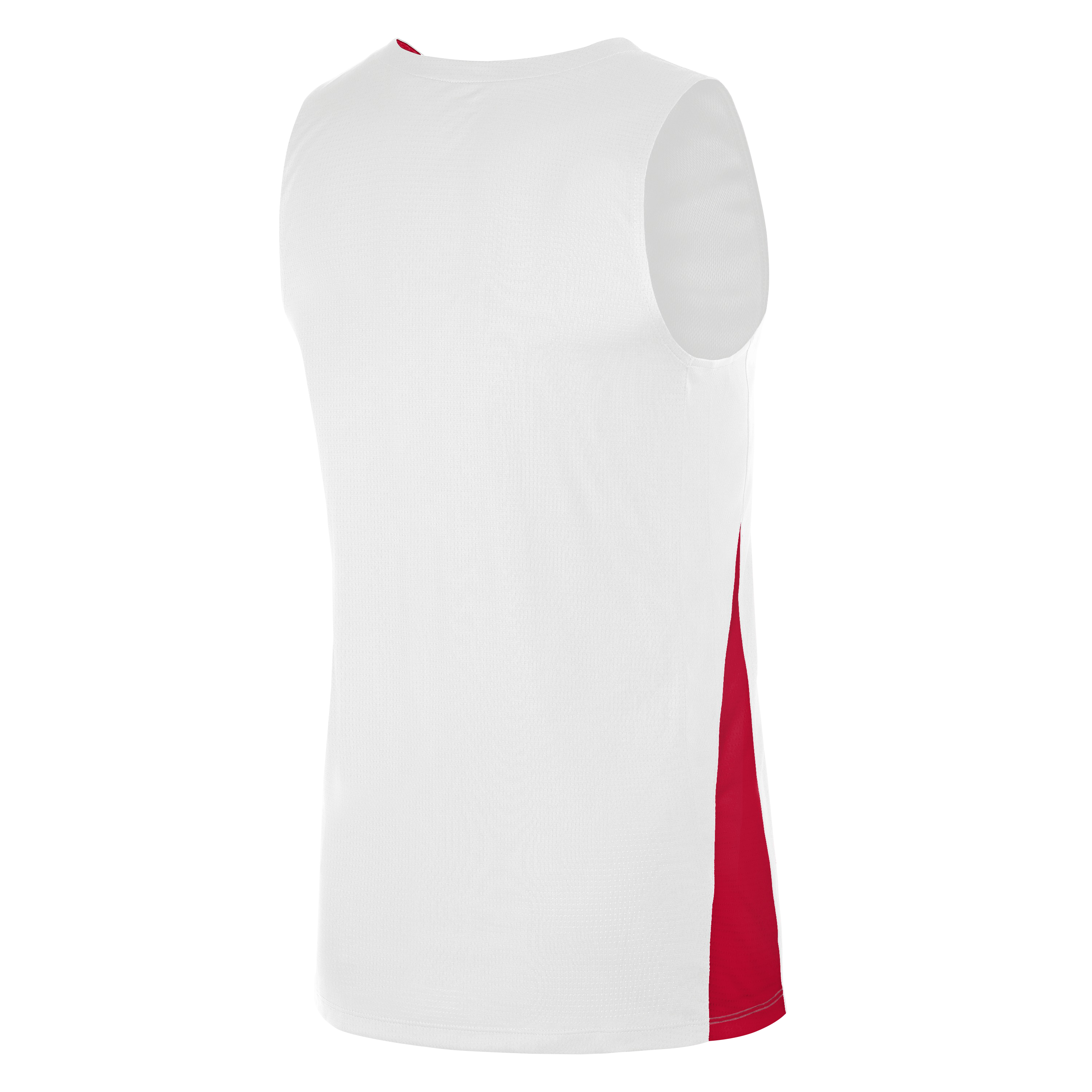 White/Red - Nike - Men's Performance Basketball Jersey - 3