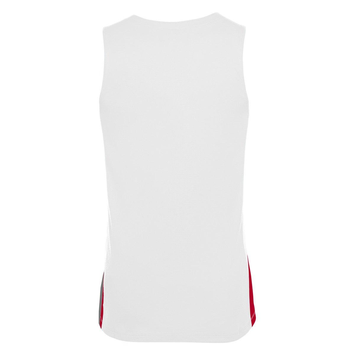 White/Red - Nike - Men's Performance Basketball Jersey - 4