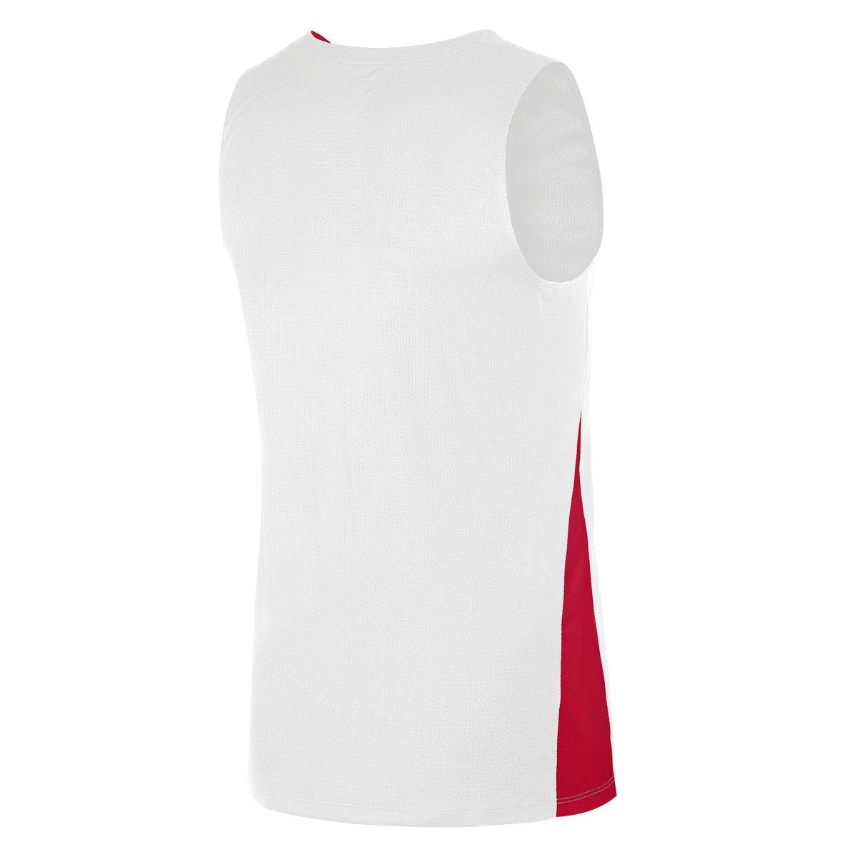 White/Red - Nike - Men's Performance Basketball Jersey - 5
