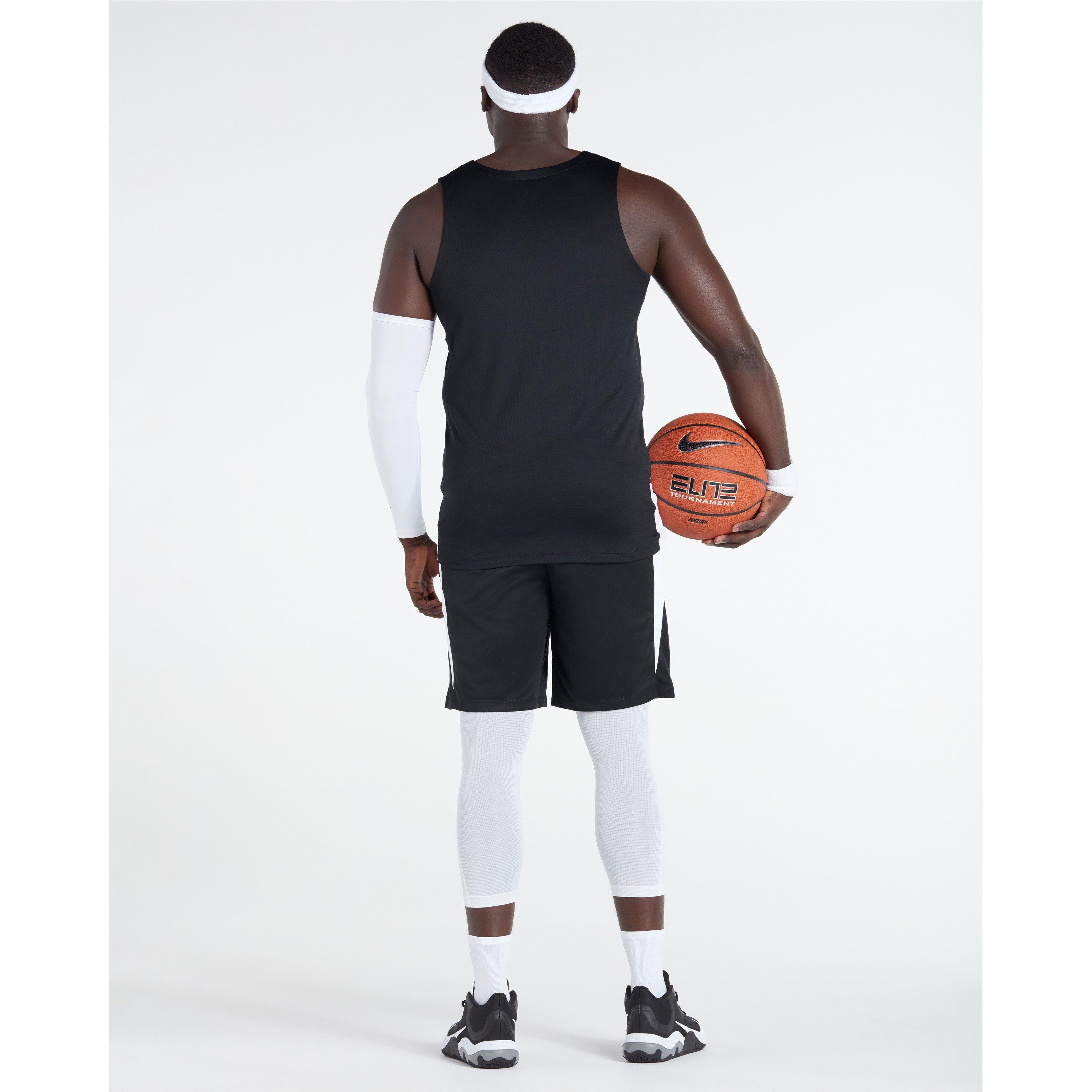 Black/White - Nike - Team Stck Short Sn09 - 3