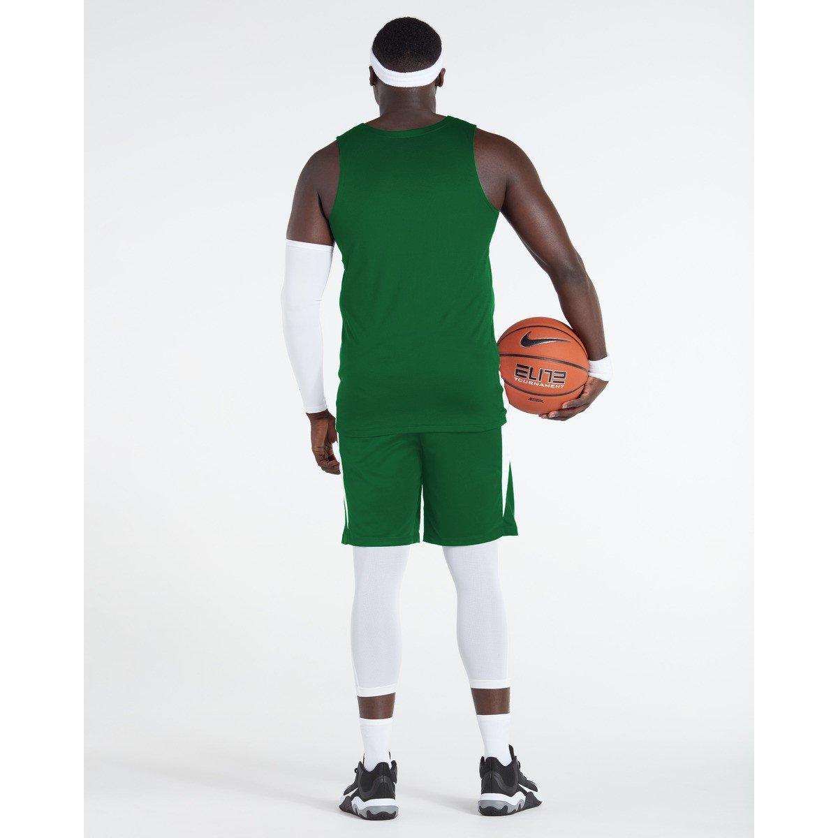Green/White - Nike - Men's Basketball Shorts - 7