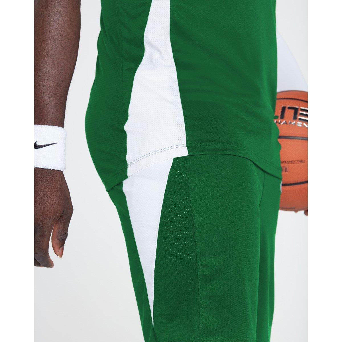Green/White - Nike - Men's Basketball Shorts - 9