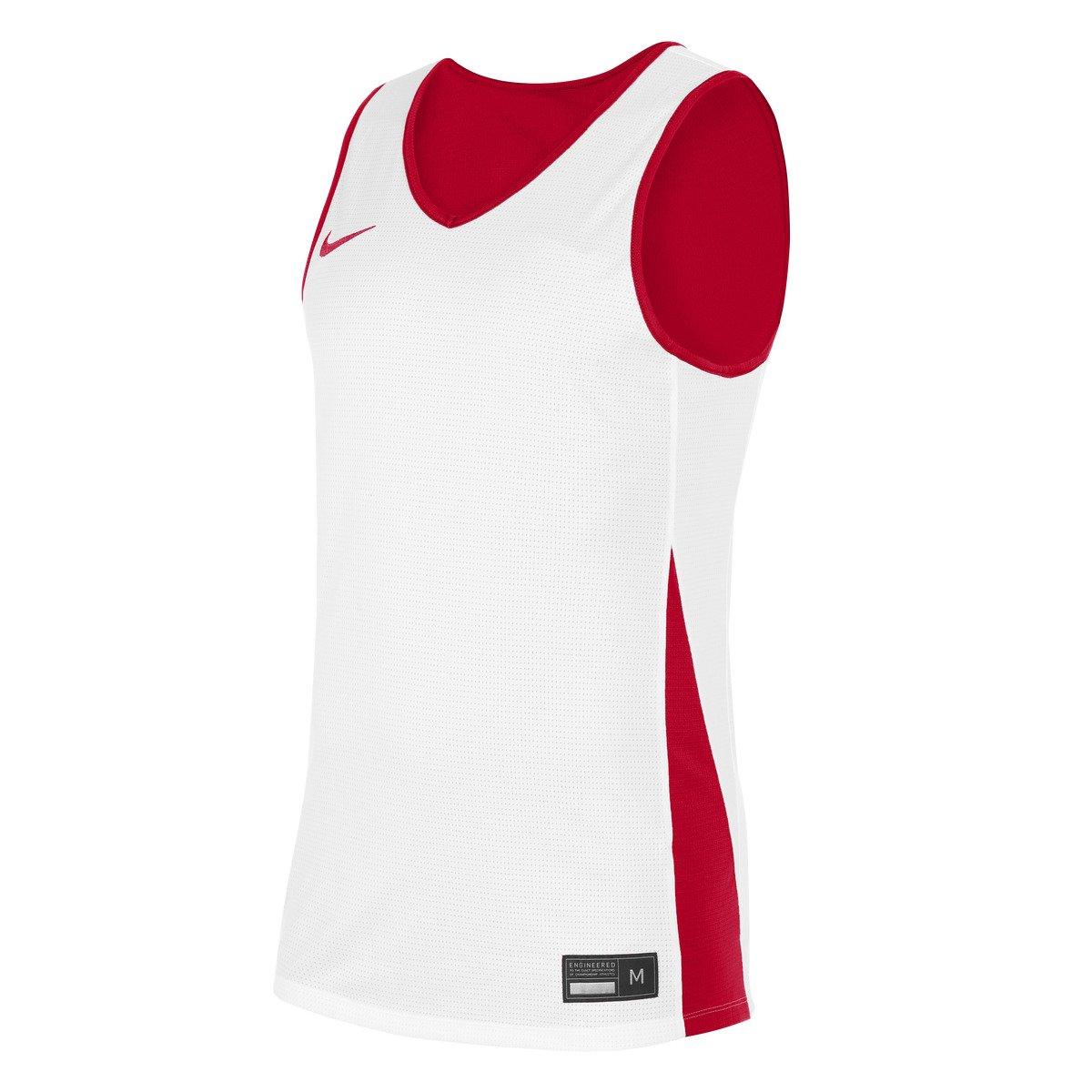 Red/White - Nike - Men's Performance Basketball Jersey - 5