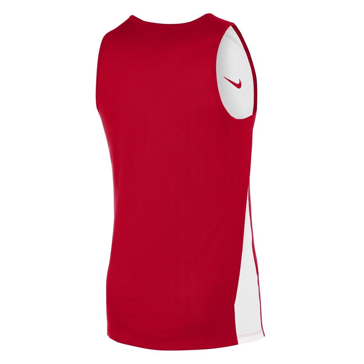 Red/White - Nike - Men's Performance Basketball Jersey - 8