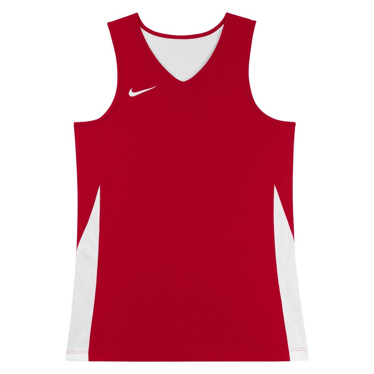 Red/White - Nike - Men's Performance Basketball Jersey - 10