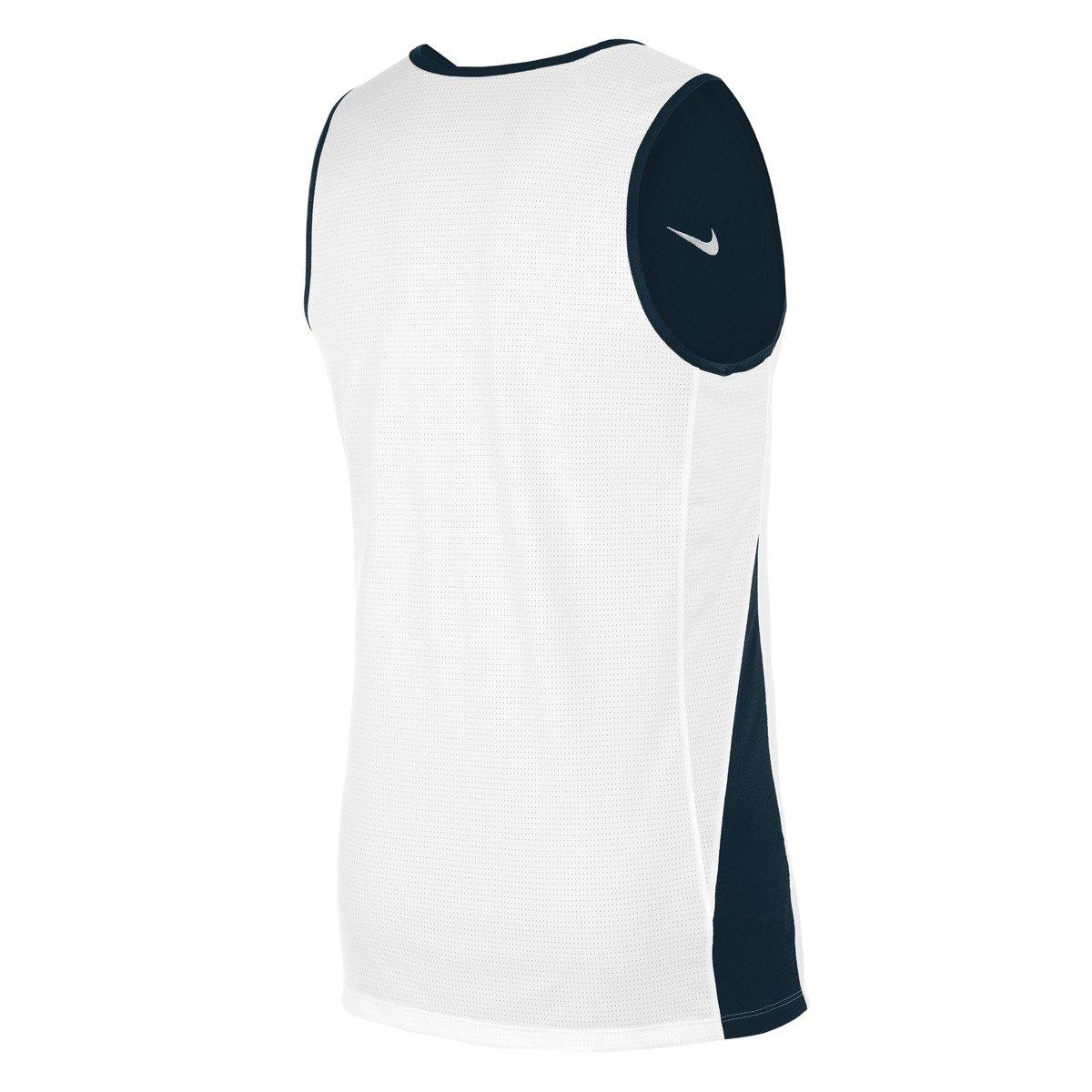 Obsidienne/Blanc - Nike - Men's Performance Basketball Jersey - 7