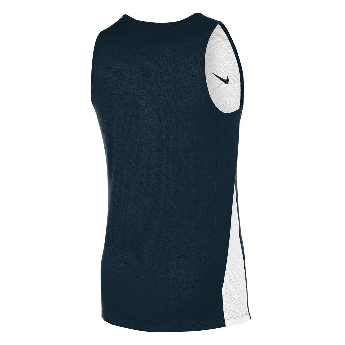 Obsidienne/Blanc - Nike - Men's Performance Basketball Jersey - 8