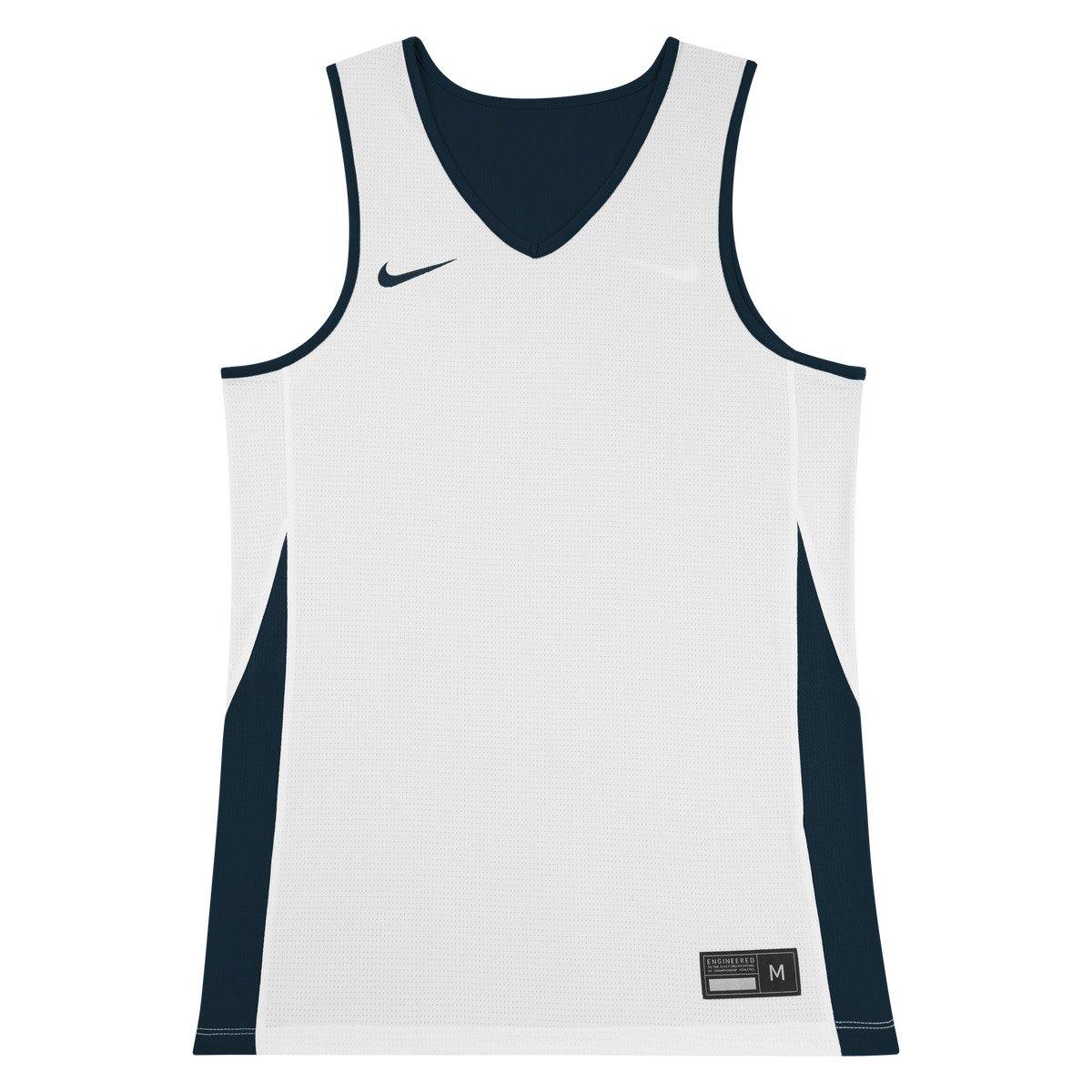 Obsidienne/Blanc - Nike - Men's Performance Basketball Jersey - 9