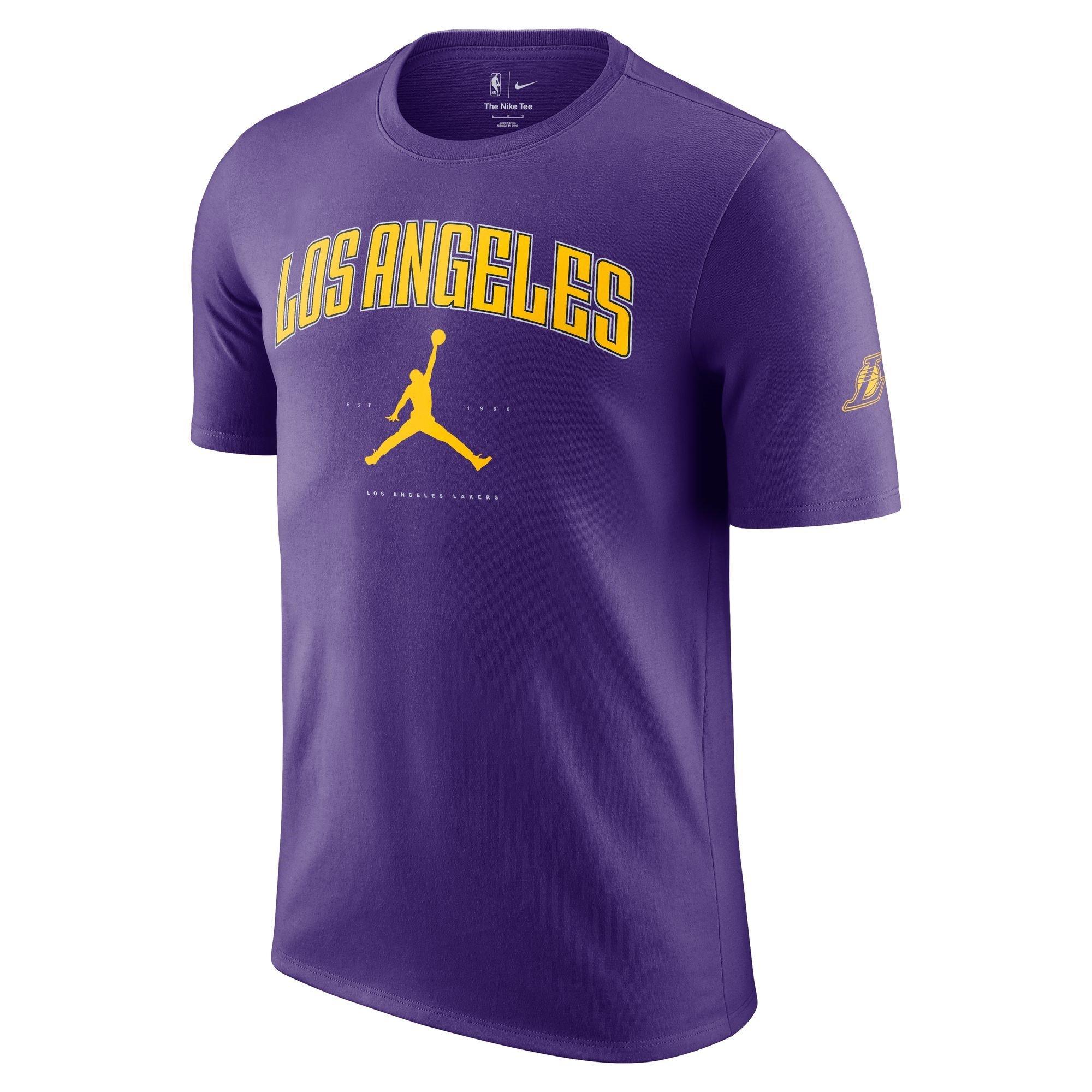 Nike Jordan NBA Los Angeles Lakers Essential Mens T-Shirt