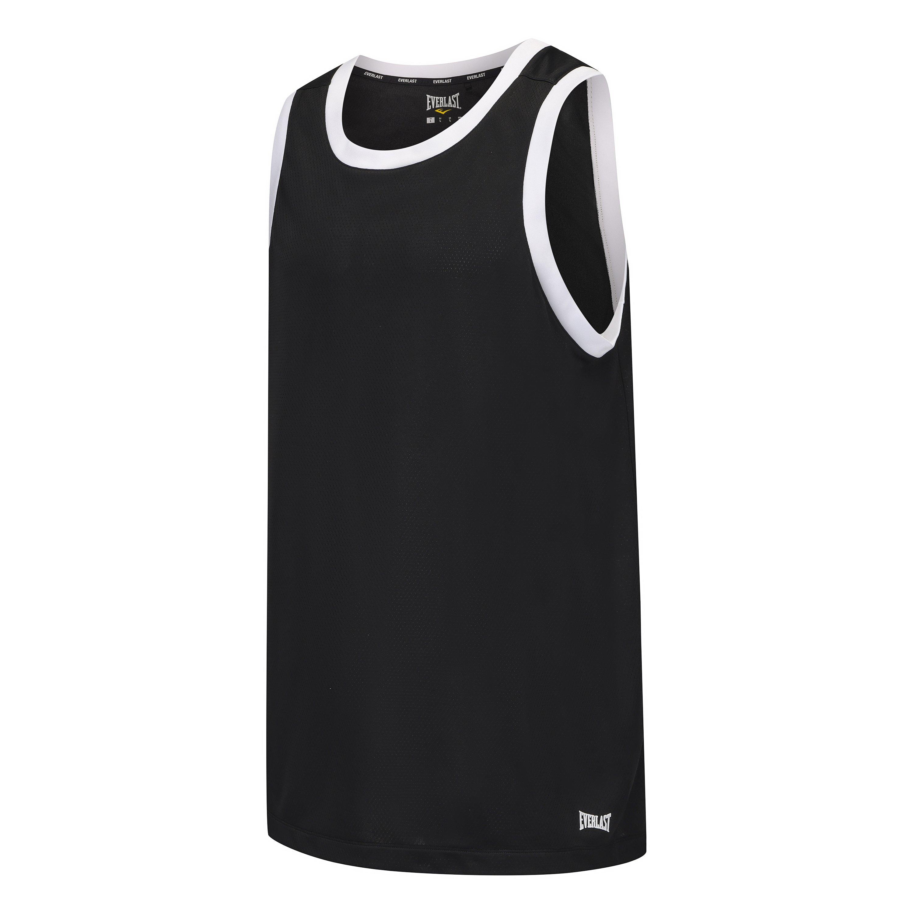 Zwart/Wit - Everlast - Basketball Performance Vest Mens - 2