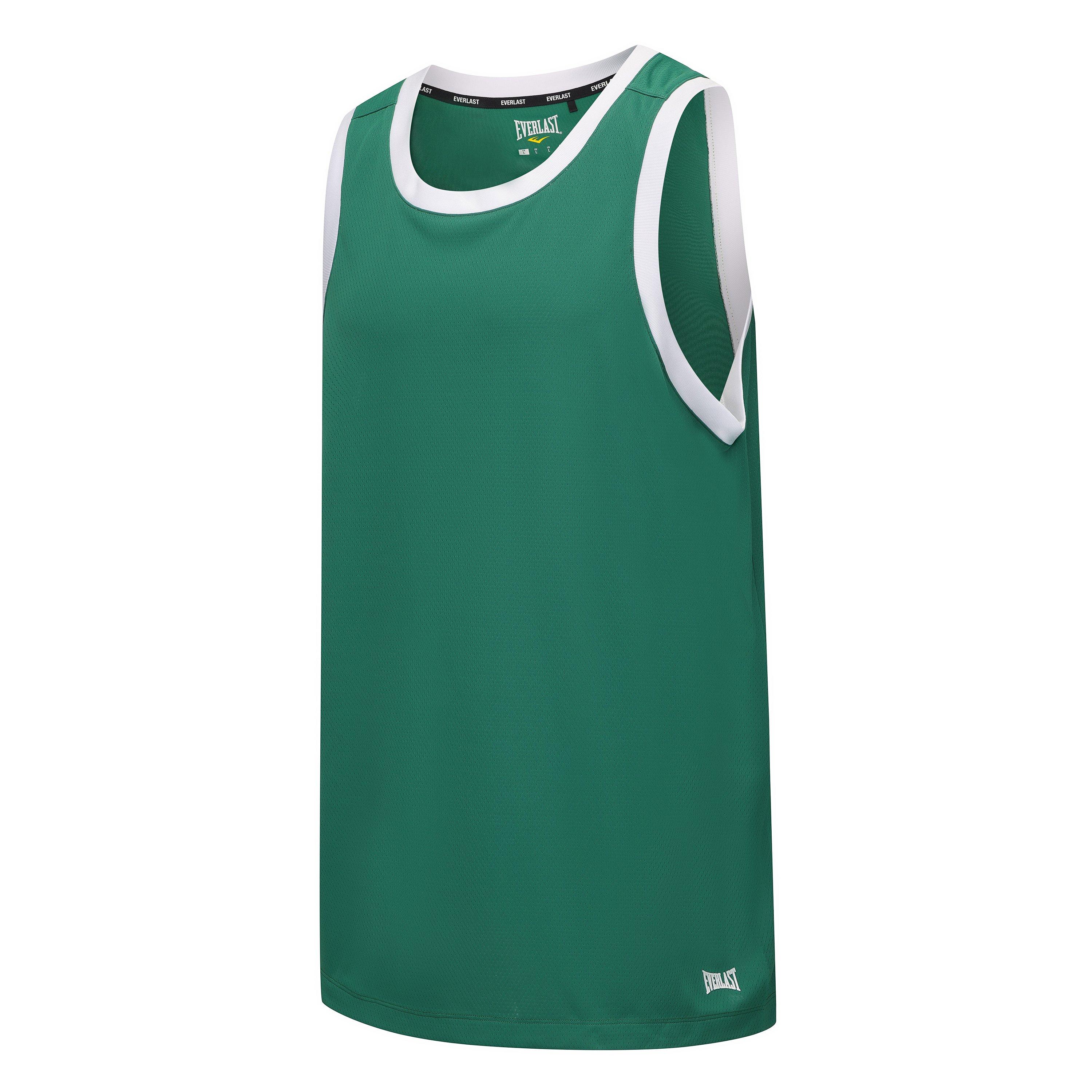 Zelena/Bijela - Everlast - Basketball Performance Vest Mens - 2