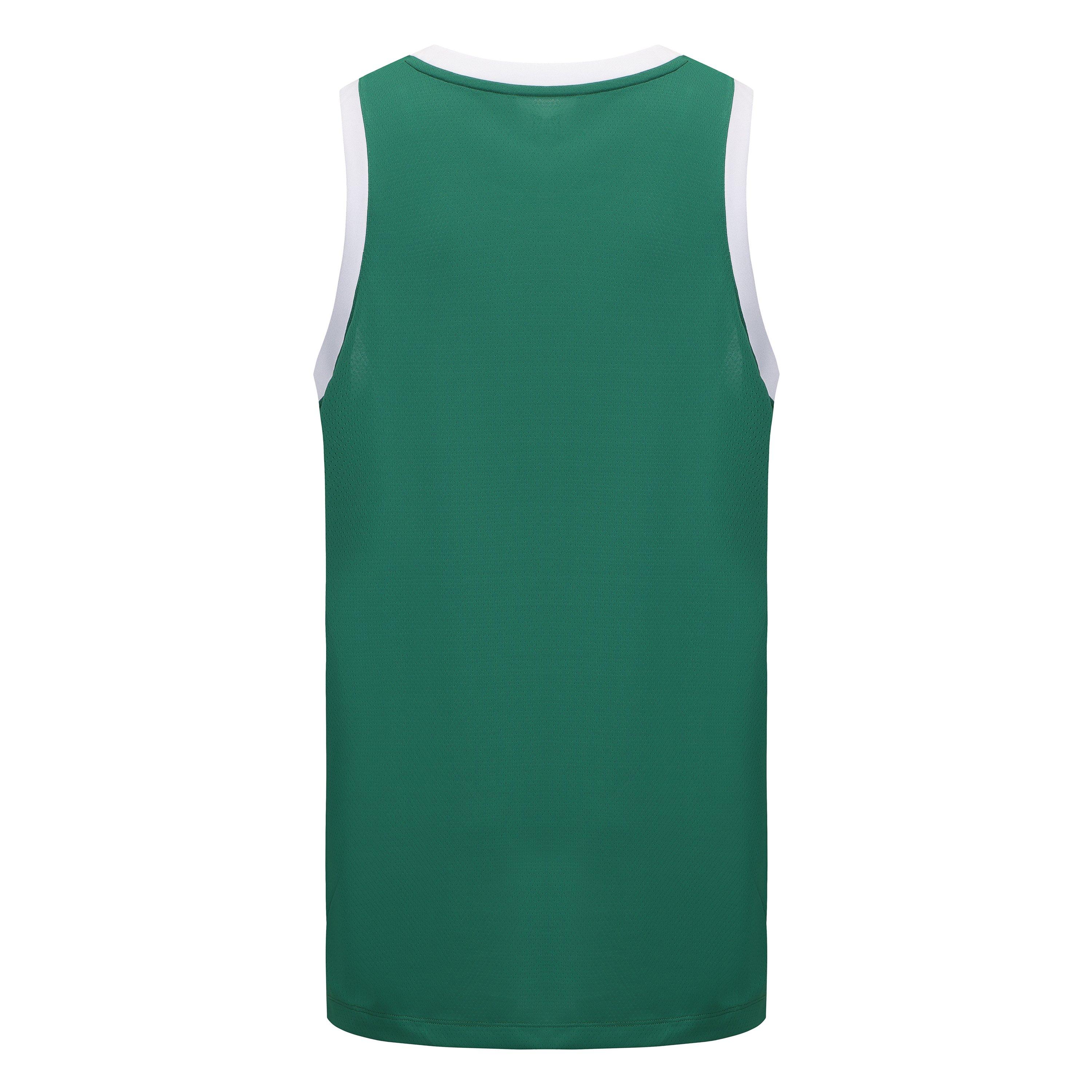 Zelena/Bijela - Everlast - Basketball Performance Vest Mens - 3