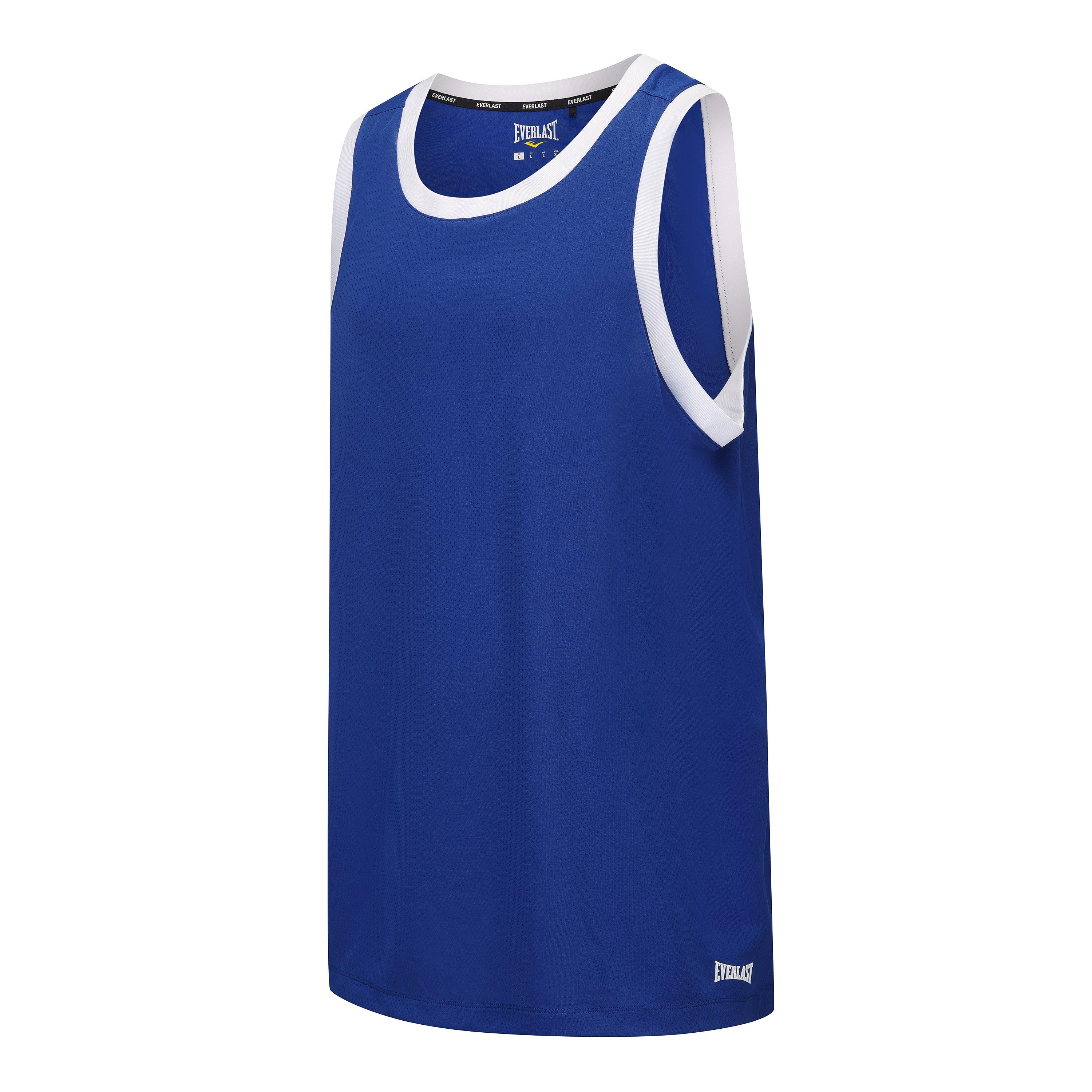 Blue/White - Everlast - Basketball Performance Vest Mens - 2