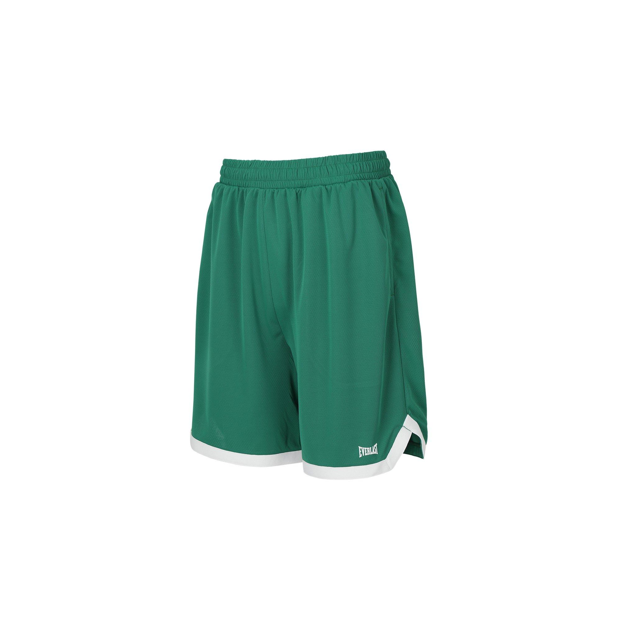 Green/White - Everlast - Basketball Shorts Mens - 3