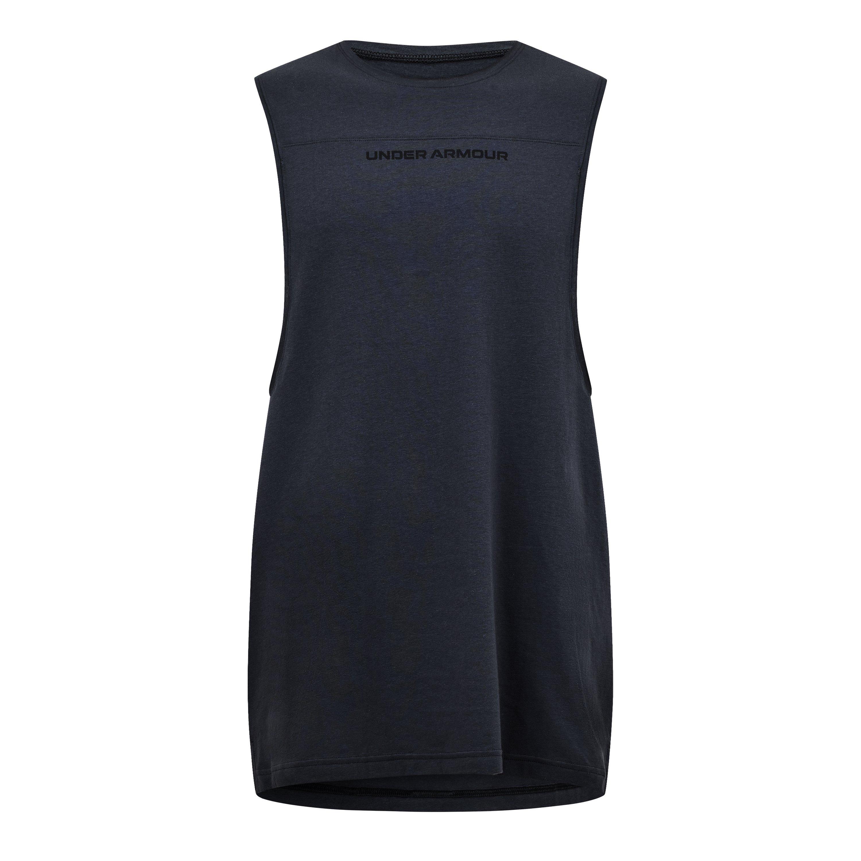 Anthracite/Blk - Under Armour - UA Hoops Train Tank Sn63 - 1