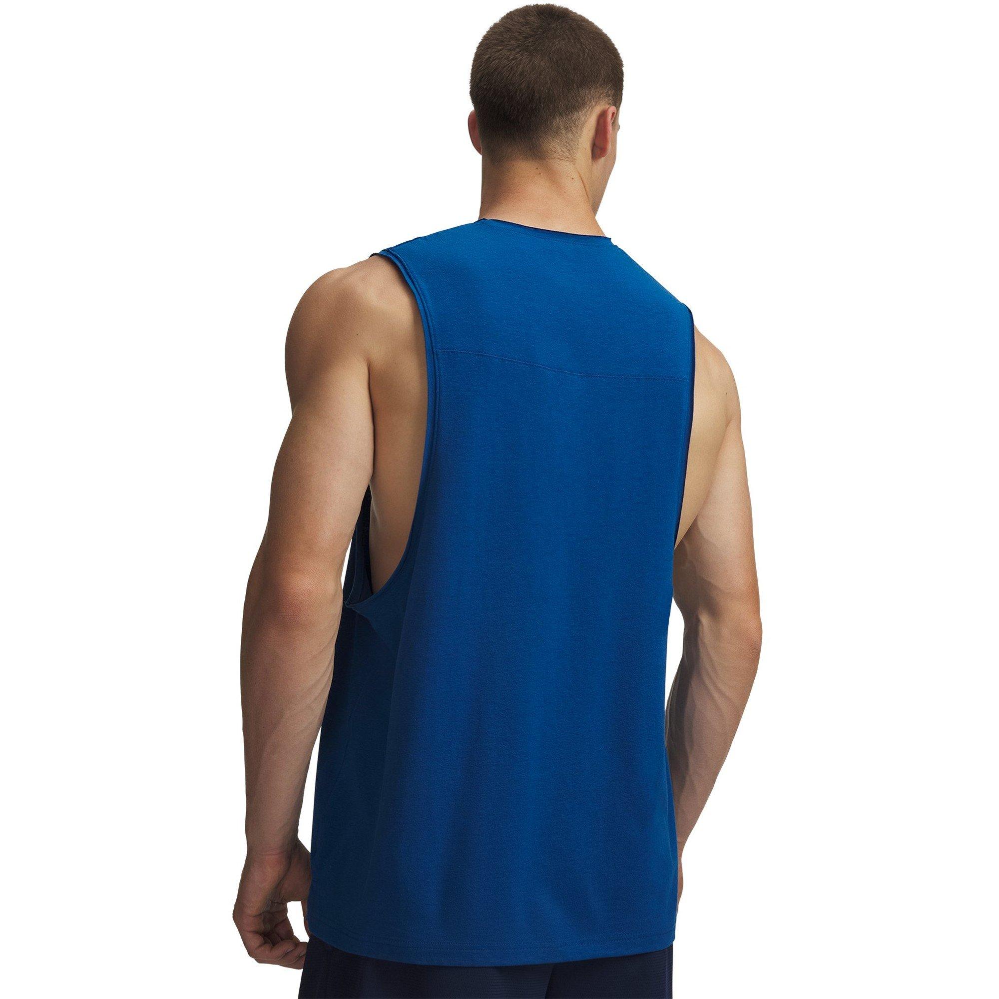 Bleu/Blanc - Under Armour - Men's Performance Basketball Jersey - 2