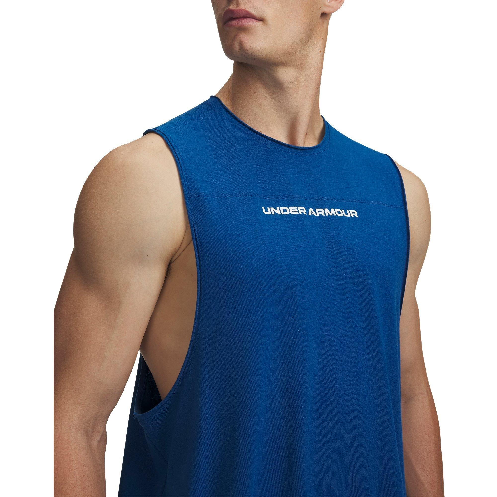 Bleu/Blanc - Under Armour - Men's Performance Basketball Jersey - 3