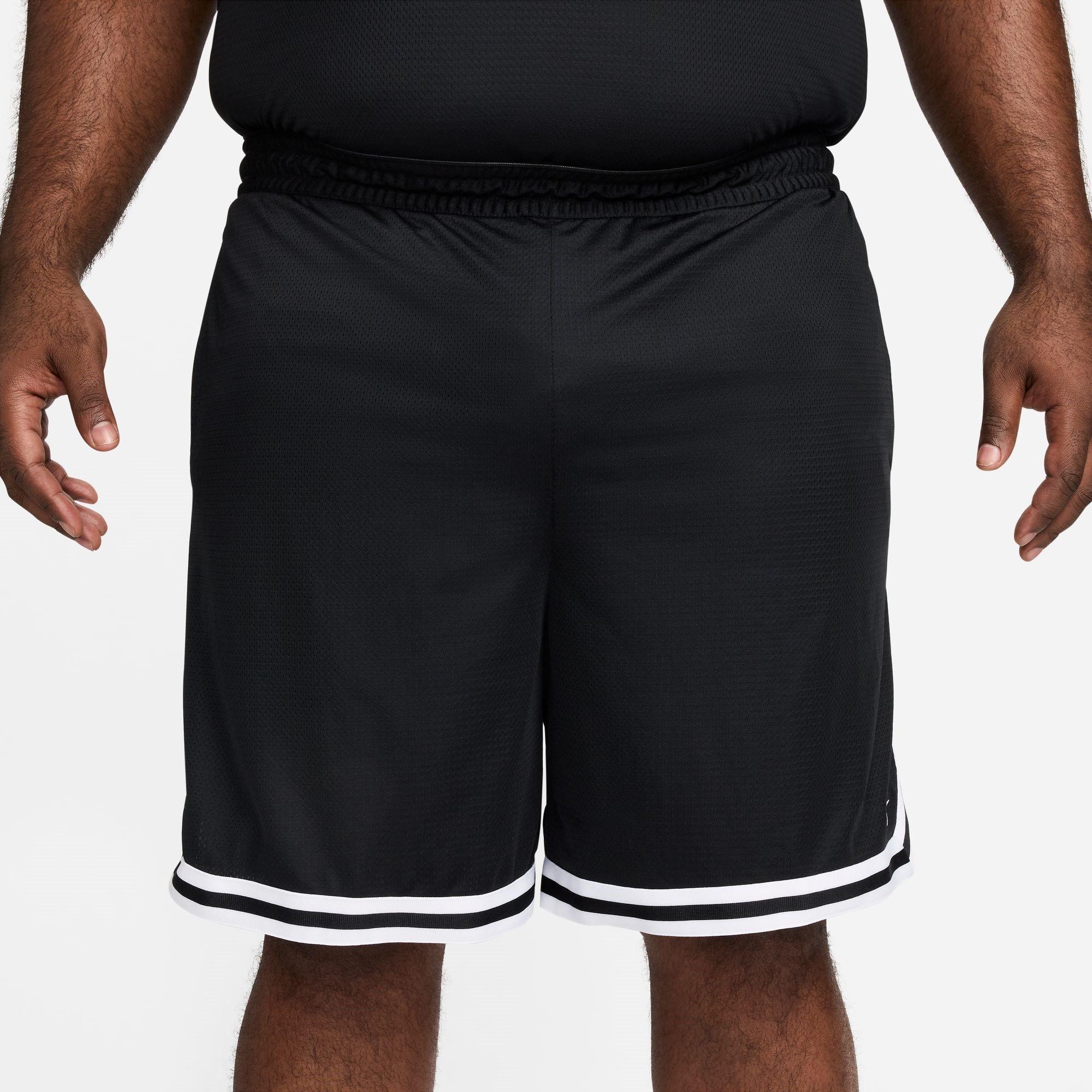 Black/White - Nike - DNA Dri-FIT 8 Basketball Shorts Mens - 11