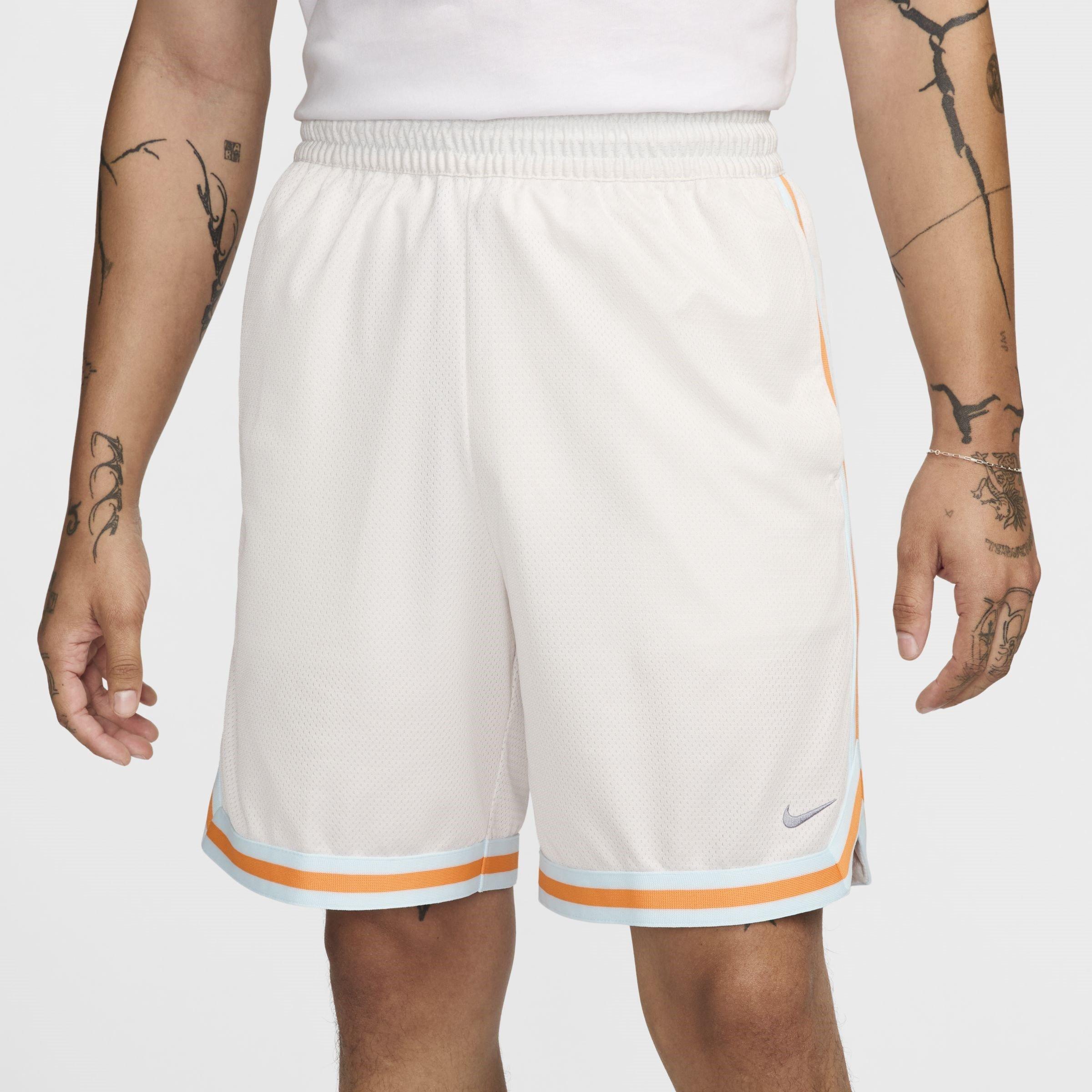 Phantom/Blue - Nike - DNA Dri-FIT 8 Basketball Shorts Mens - 1