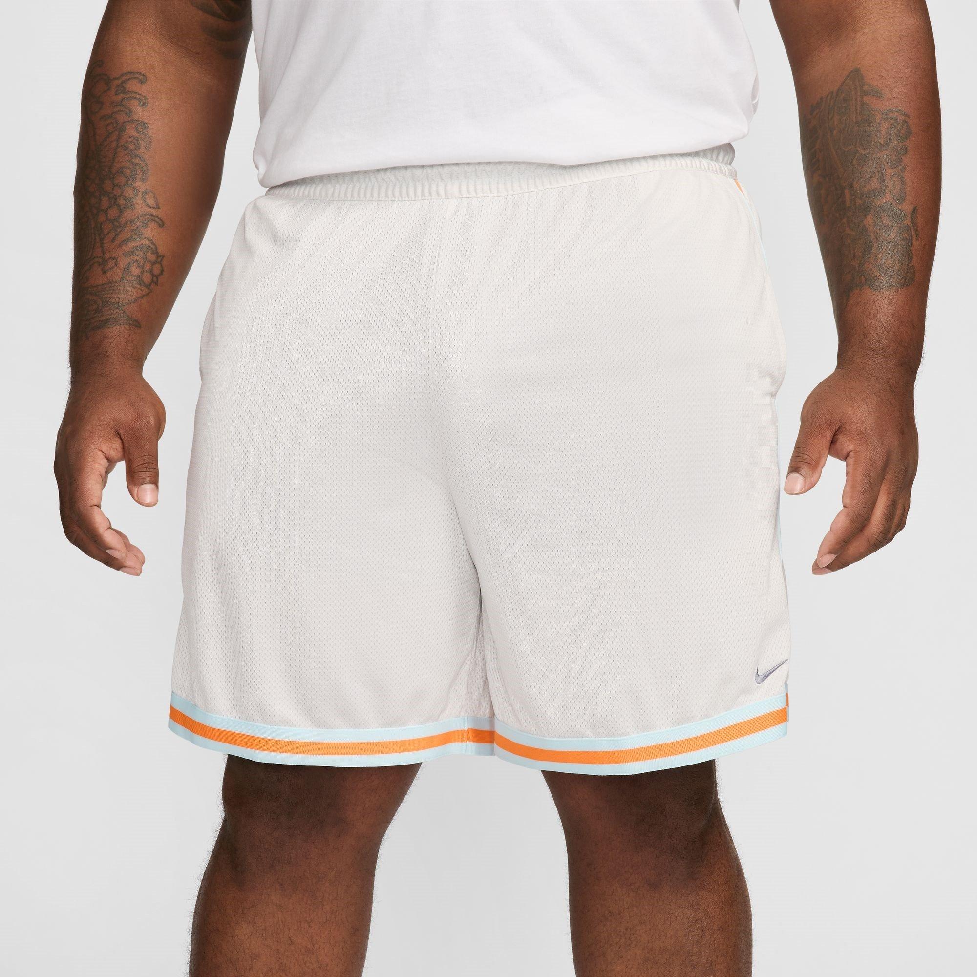Phantom/Blue - Nike - DNA Dri-FIT 8 Basketball Shorts Mens - 11